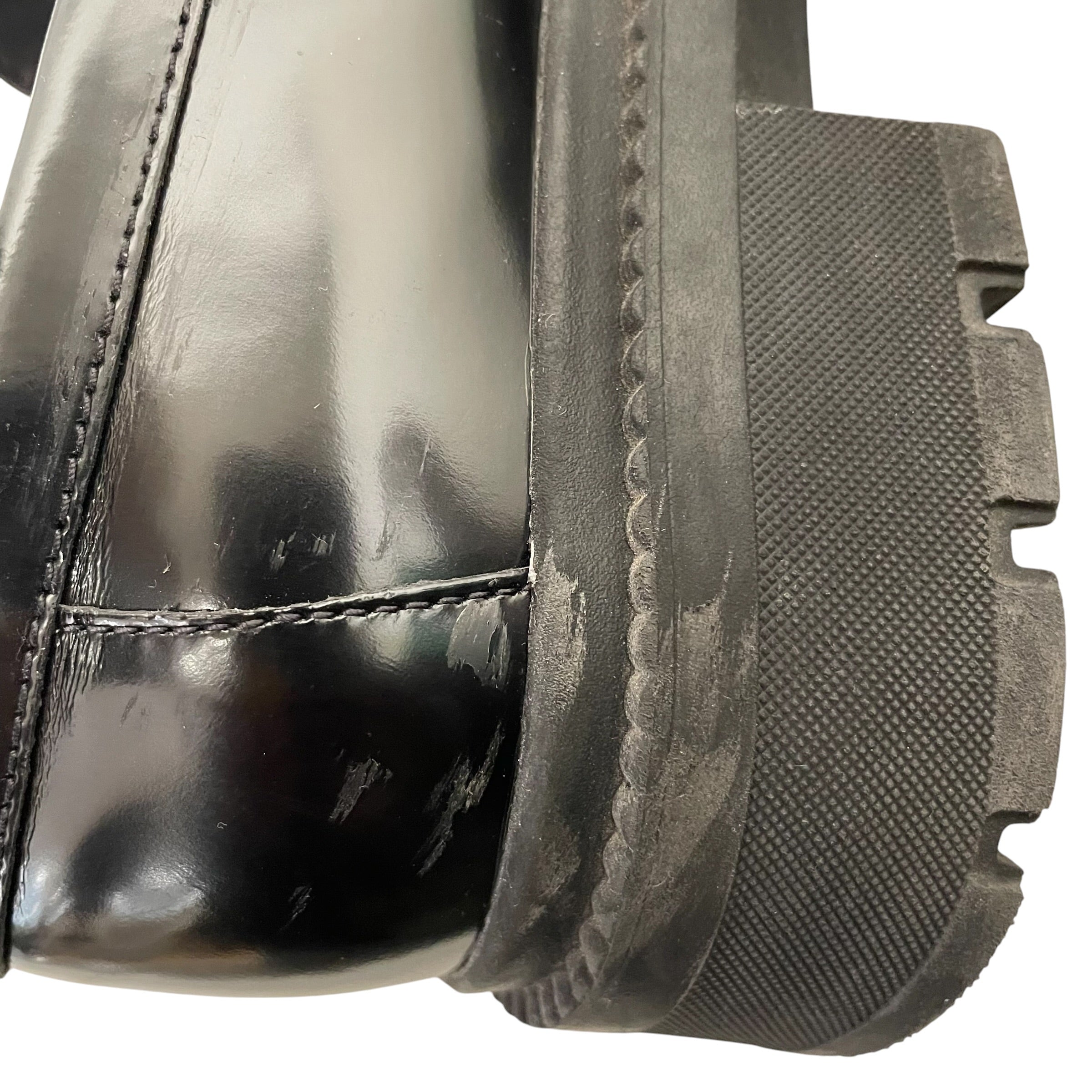 COACH/Low-Sneakers/US 8.5/Leather/BLK/ view 8
