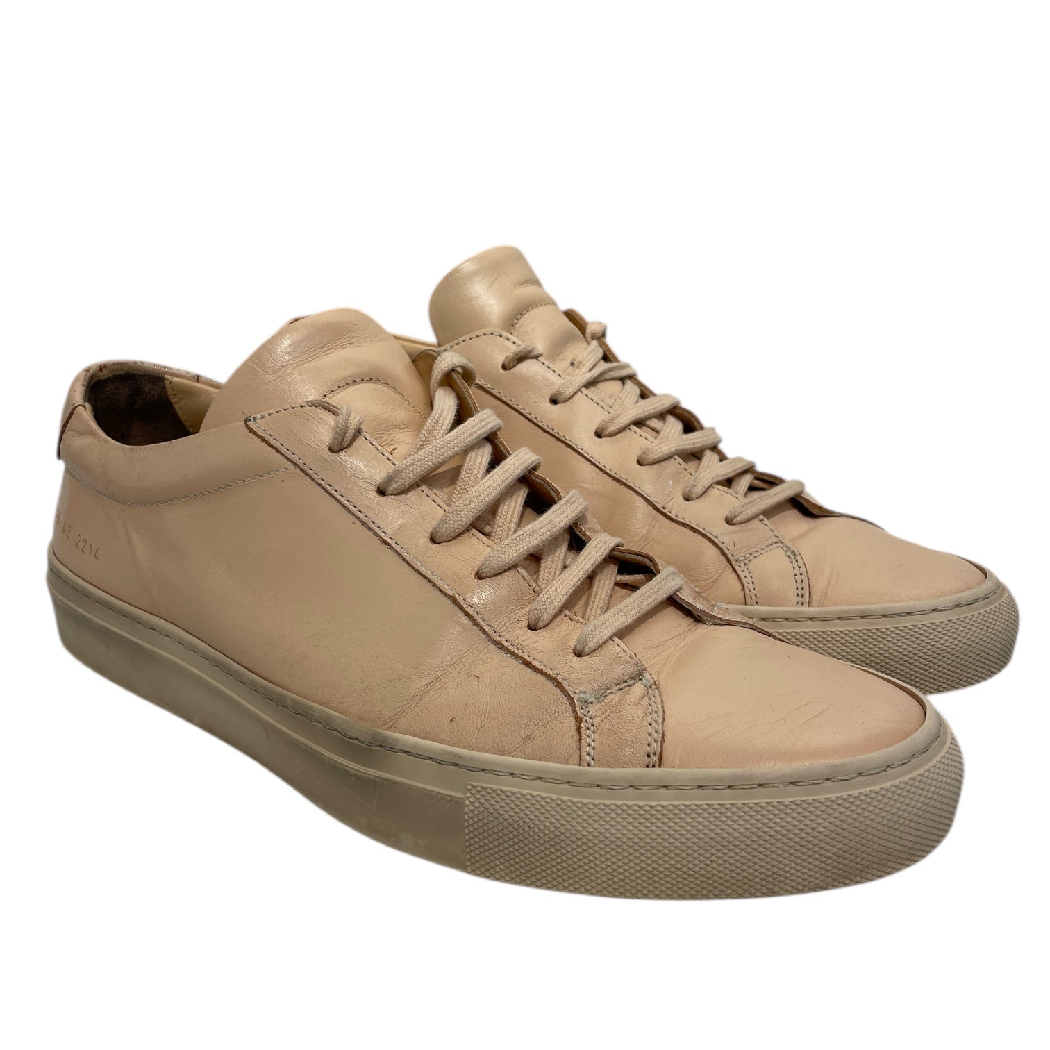 COMMON PROJECTS/Low-Sneakers/EU 43/Leather/BEG/2214 view 1