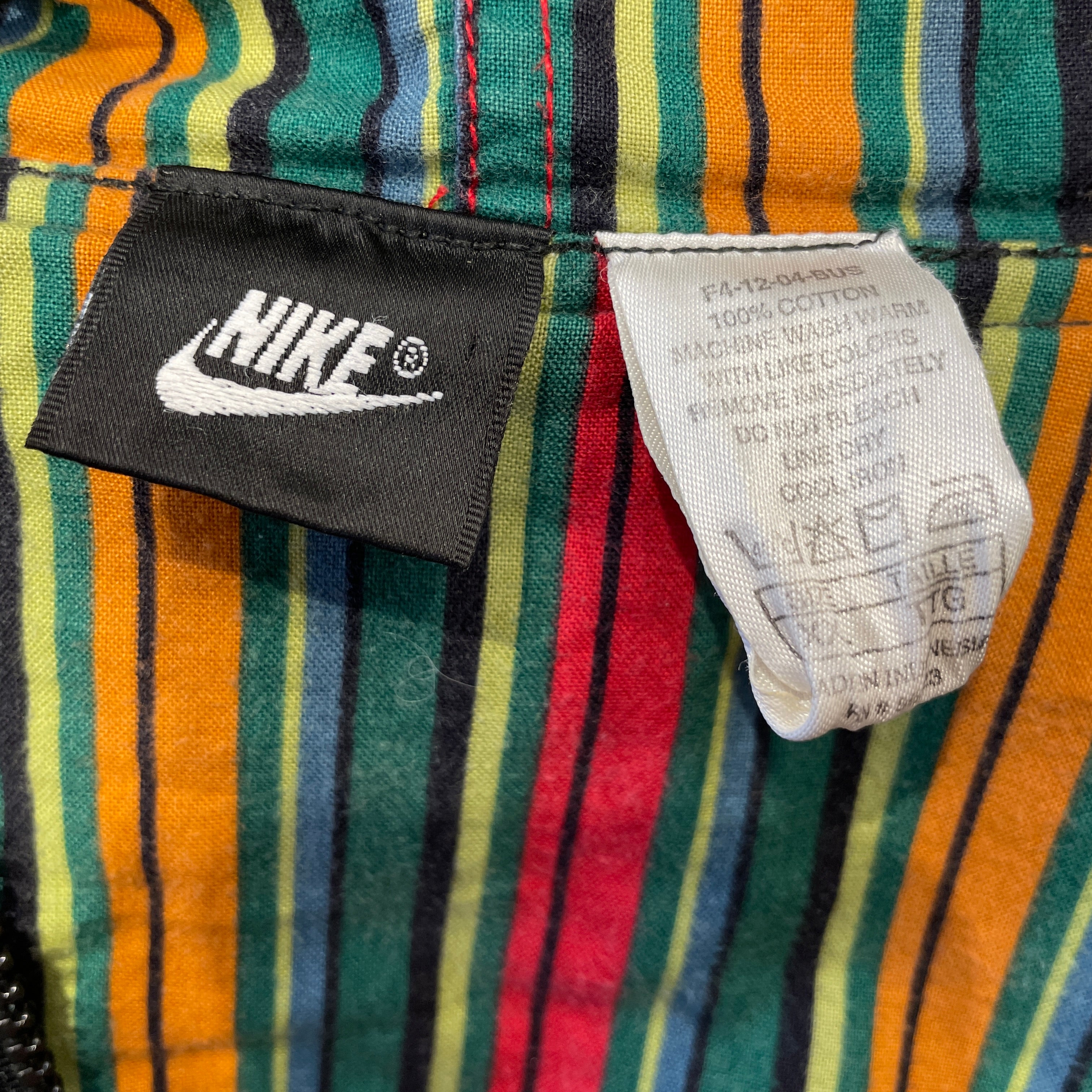 NIKE/Quilted Jkt/XXL/Cotton/BLK/VINTAGE ALLEY HOOPS view 3