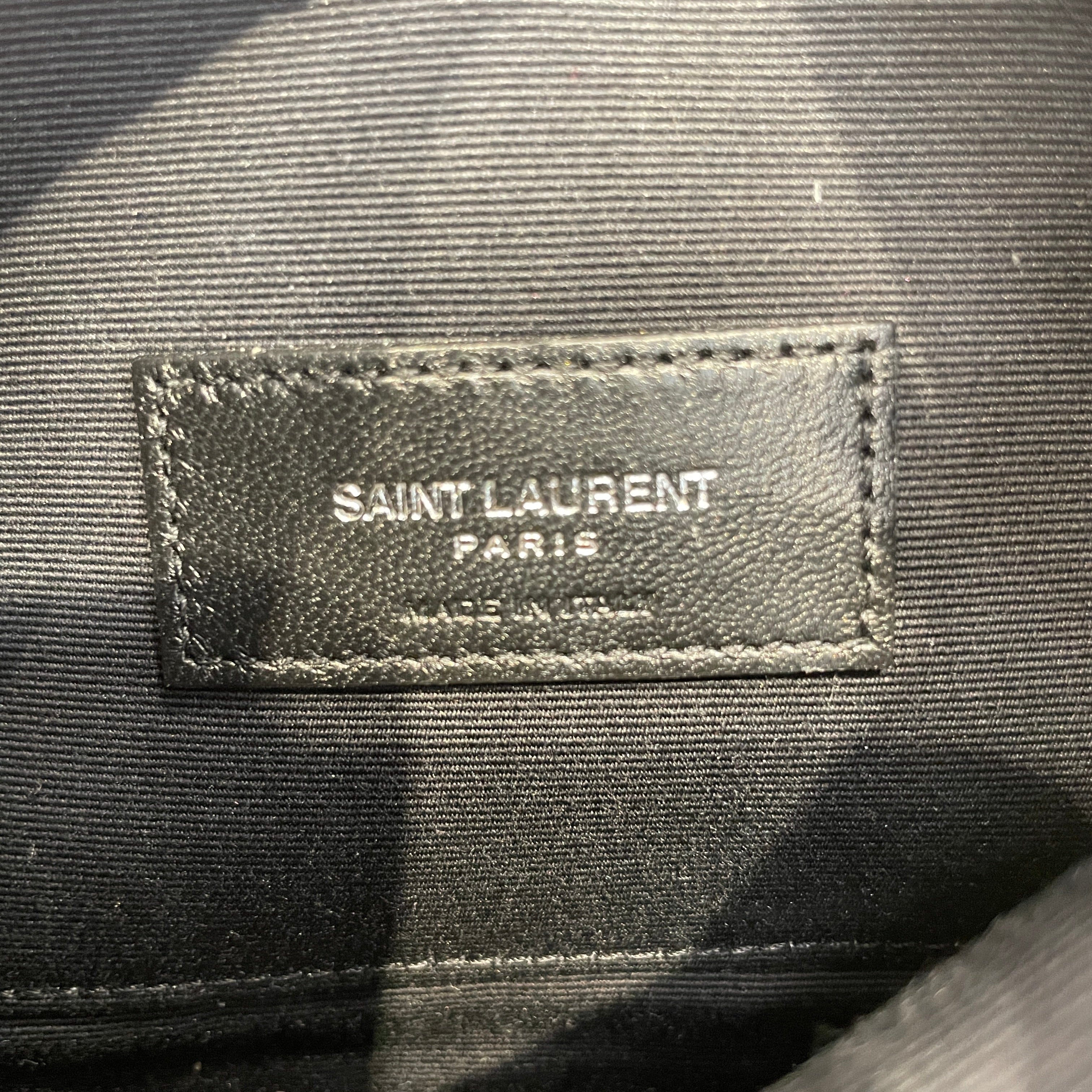 YVES SAINT LAURENT/Pouch/Glitter/Cotton/SLV/ view 5