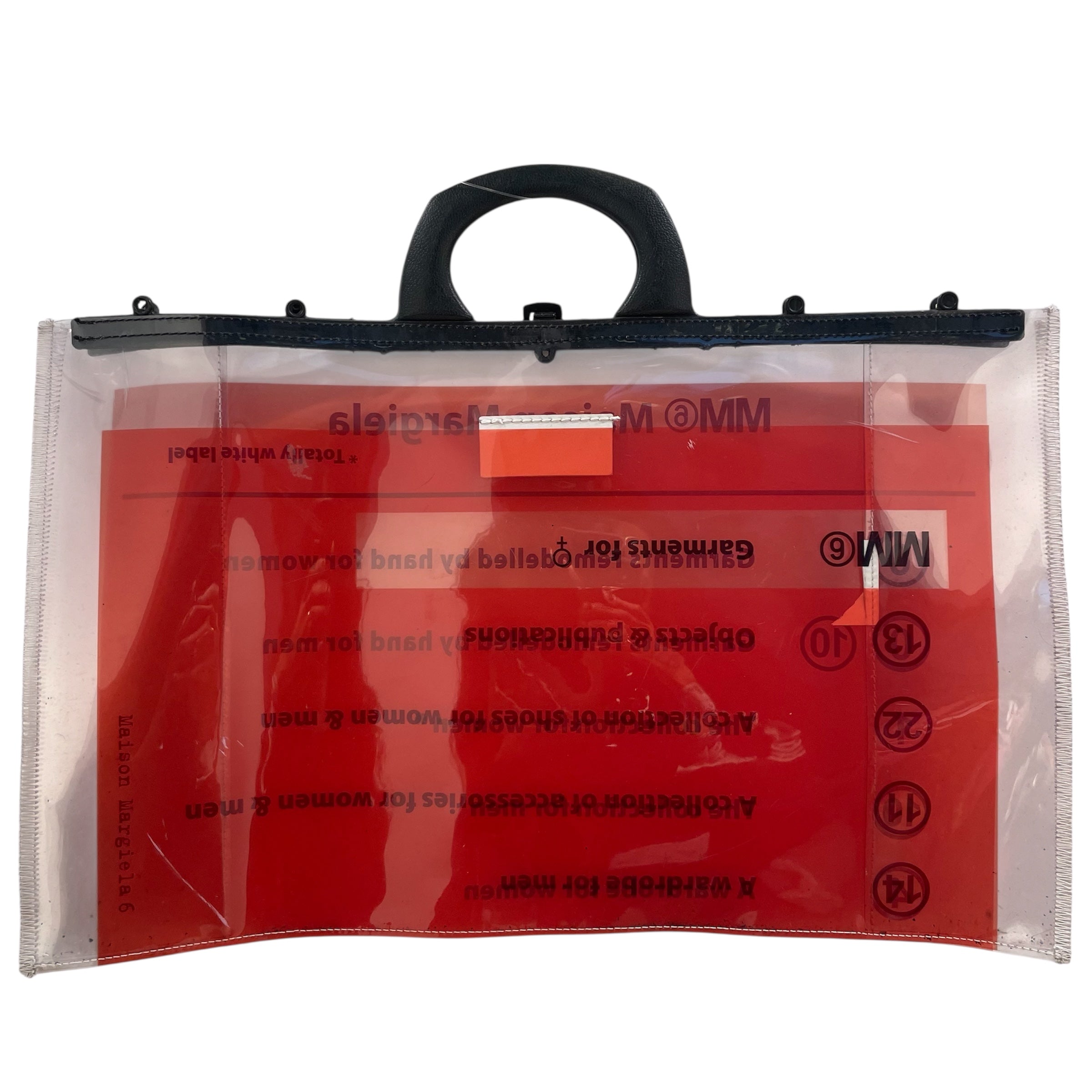 MM6/Hand Bag/Polyester/CLR/TRANSPARENT LOGO view 2