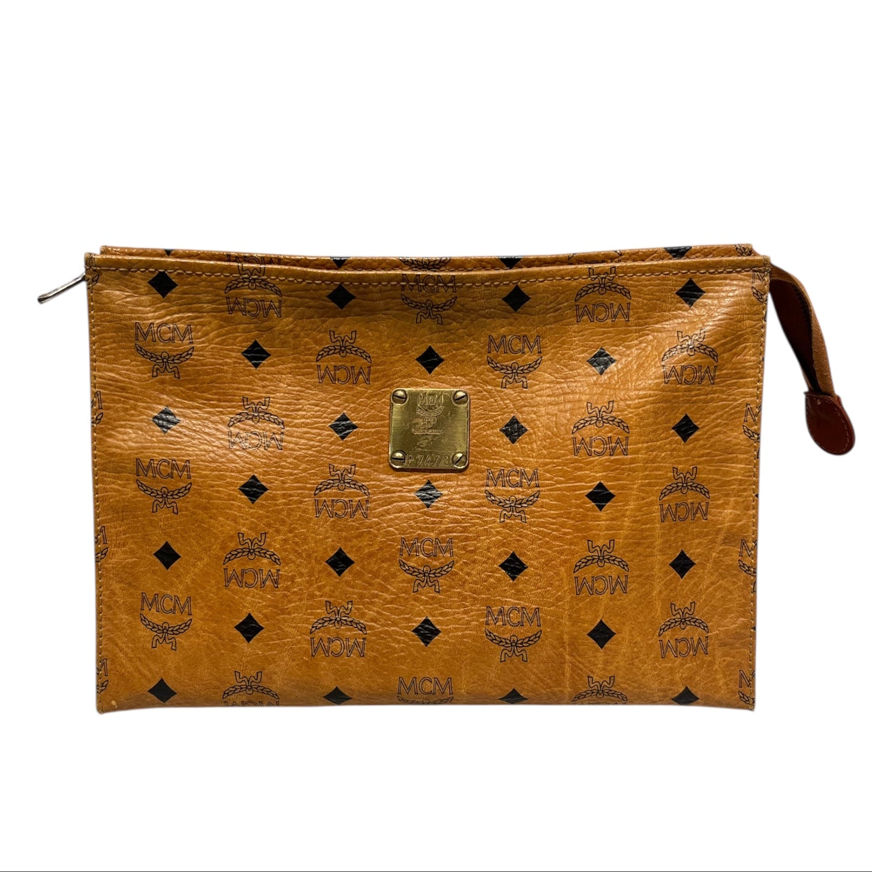 MCM/Pouch/Monogram/Leather/CML/vintage pouch view 1
