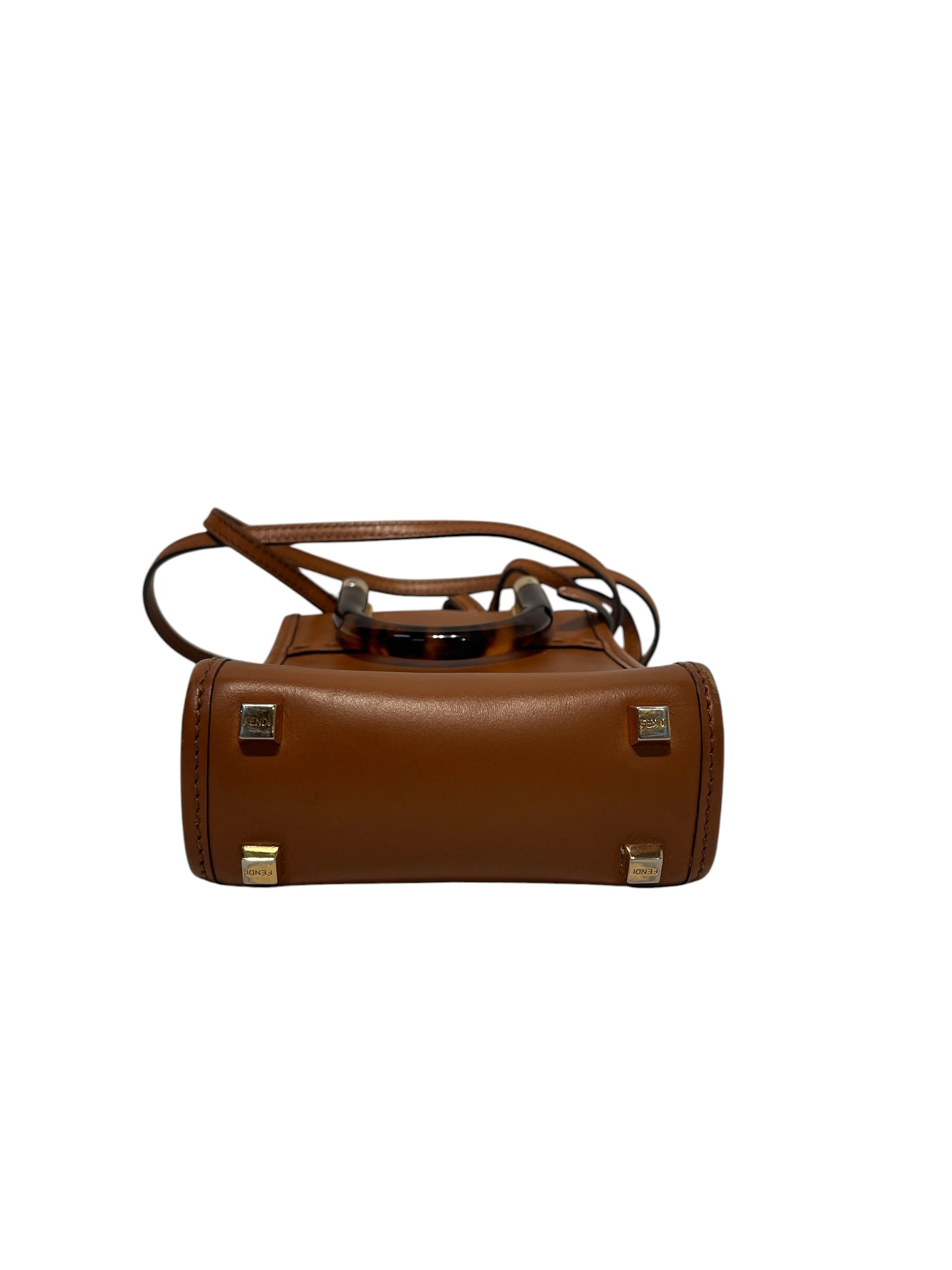 FENDI/Cross Body Bag/Leather/BRW/ view 5