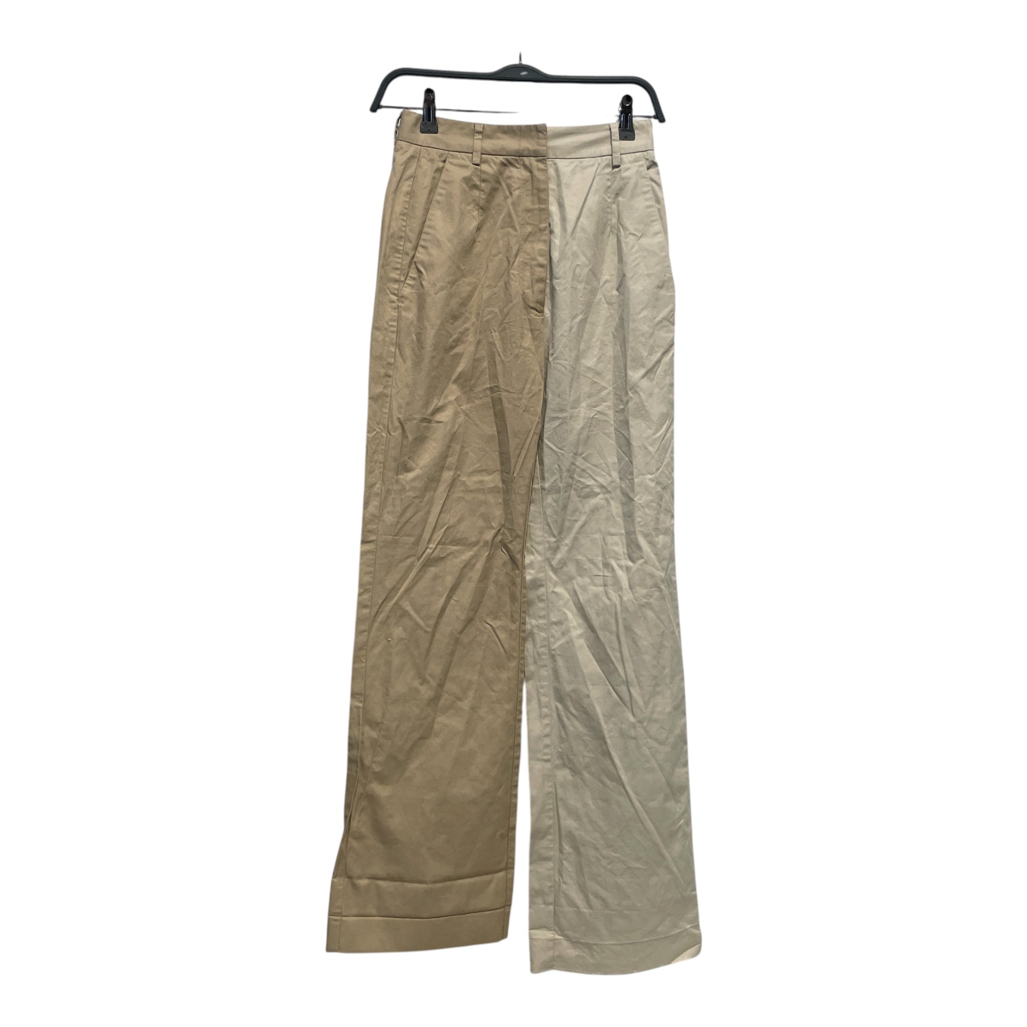 Maison Margiela/Skinny Pants/26/Polyester/BEG/two tone view 1