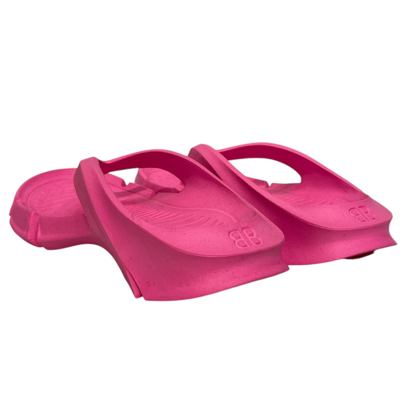 BALENCIAGA/Pink Mold Thong Sandals/EU 38