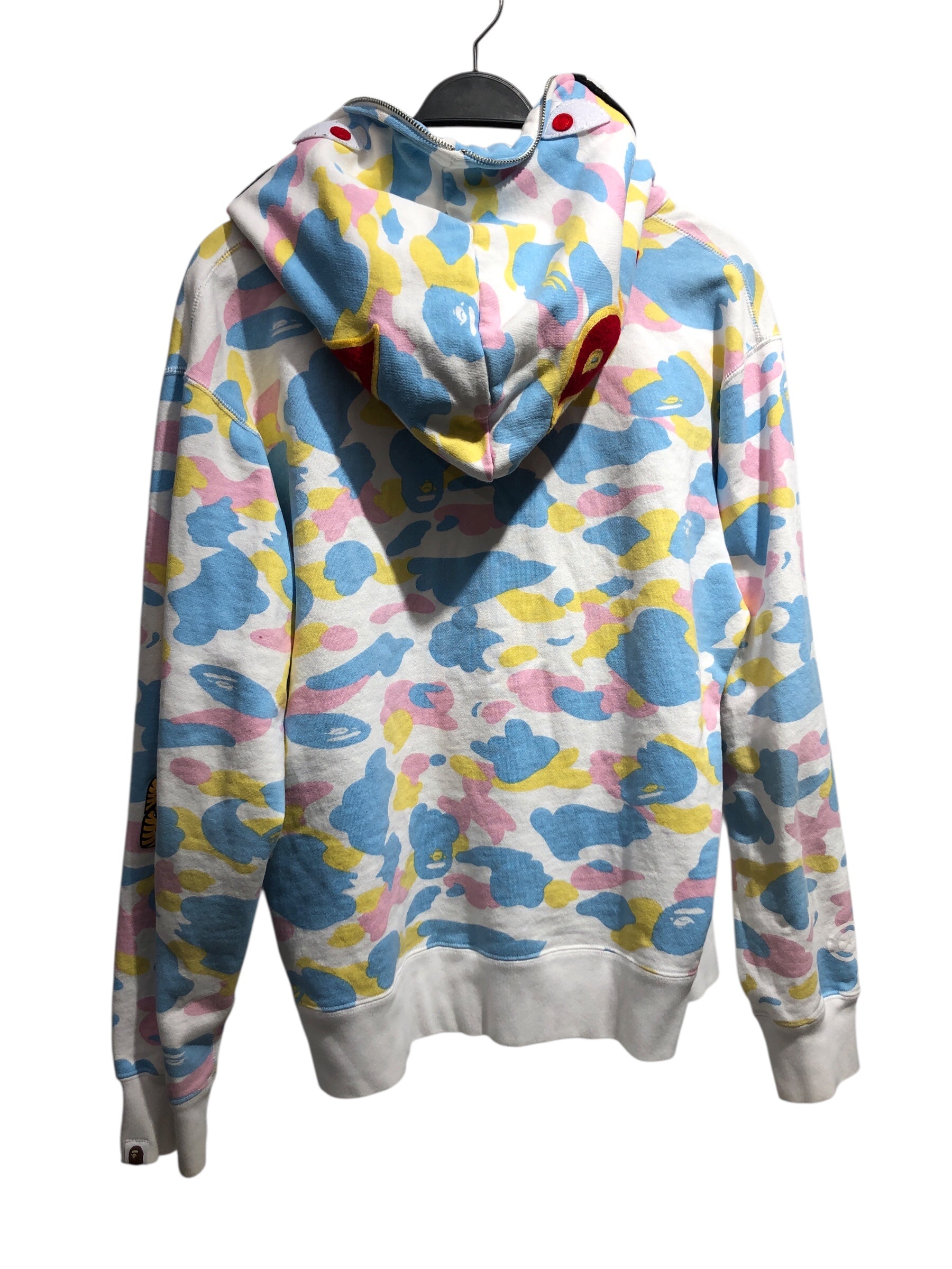 A BATHING APE/Zip Up Hoodie/XL/Cotton/MLT/Pastel view 2