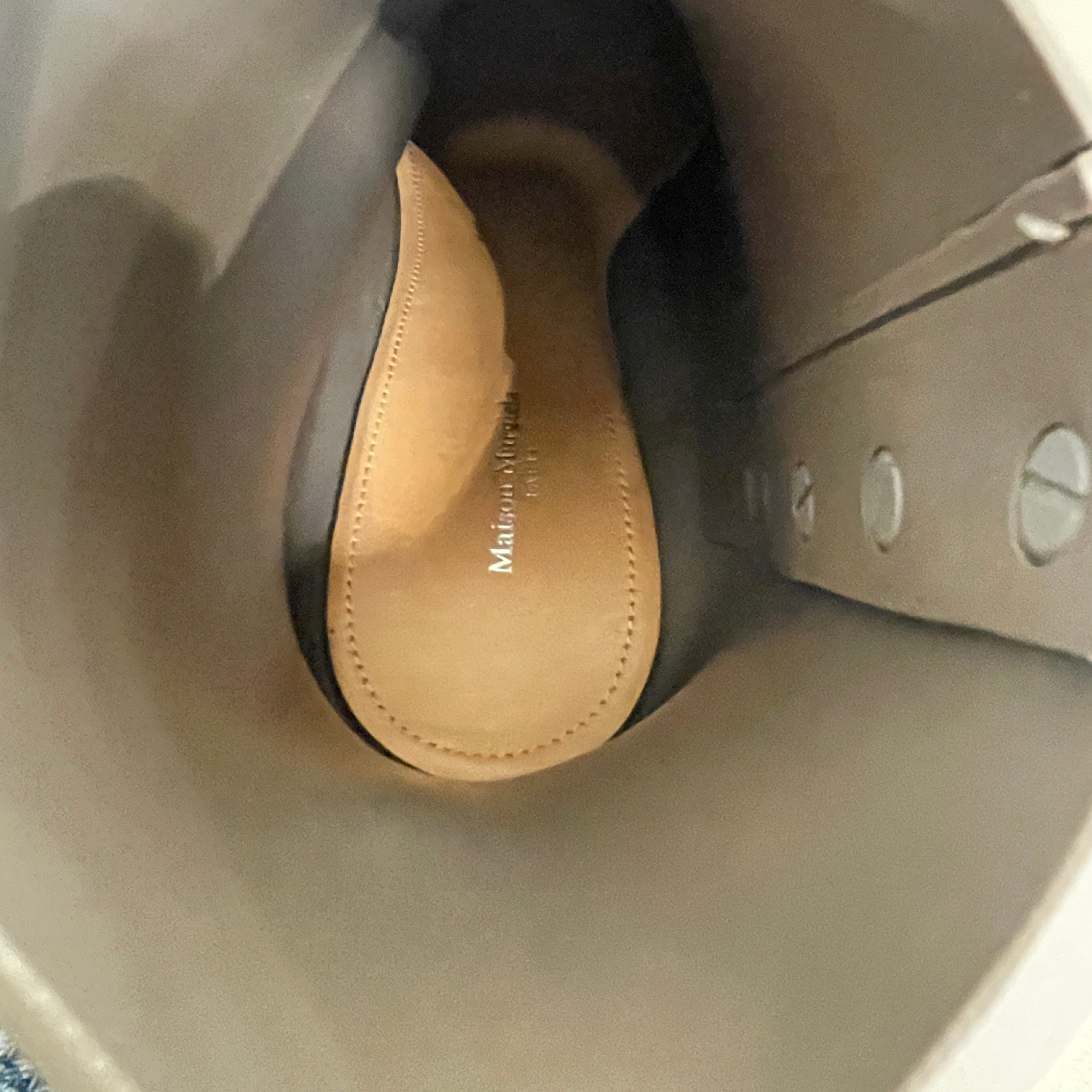 Maison Margiela/Heels/EU 39/GRY/RUBBER TABI view 4