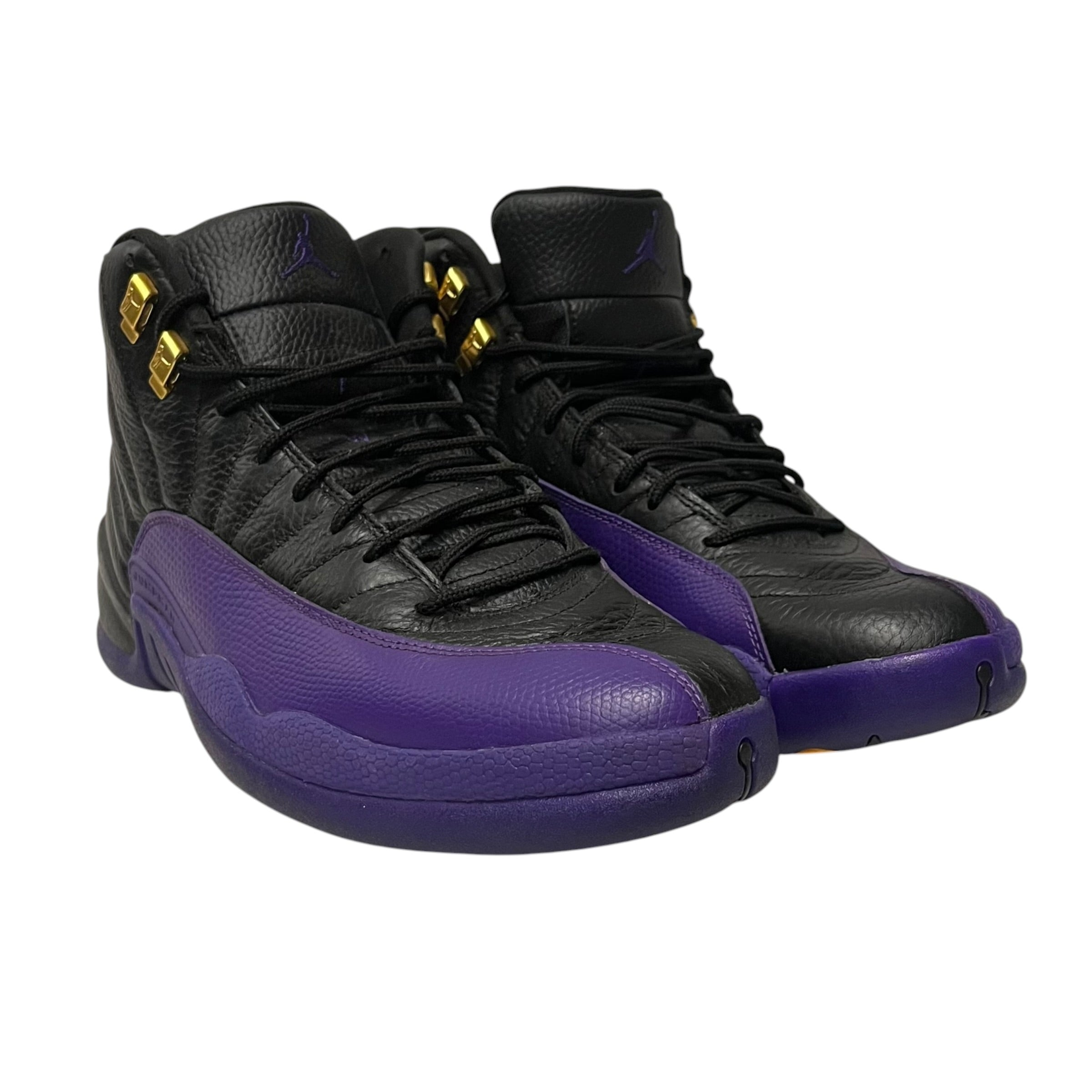 NIKE/Hi-Sneakers/US 12/Leather/PPL/aj12 field purple view 1