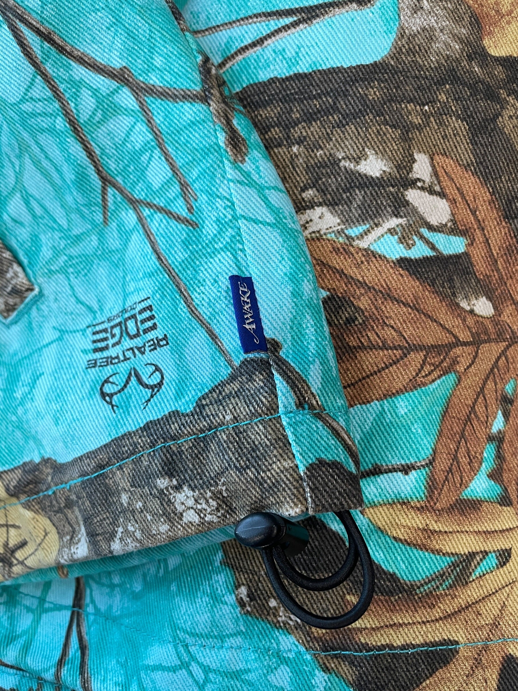 Awake NY/Denim Jkt/L/Cotton/BLU/Camouflage/TEAL REALTREE CAMO view 2