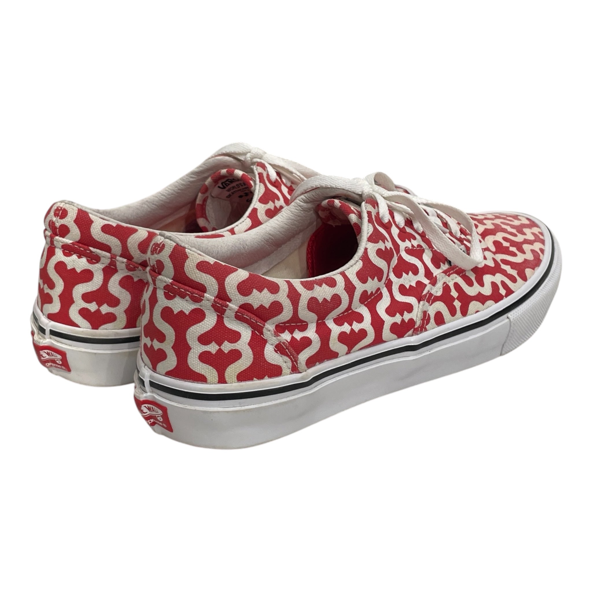 Supreme/VANS/Low-Sneakers/US 10/All Over Print/Cotton/RED/OLD SKOOL view 2
