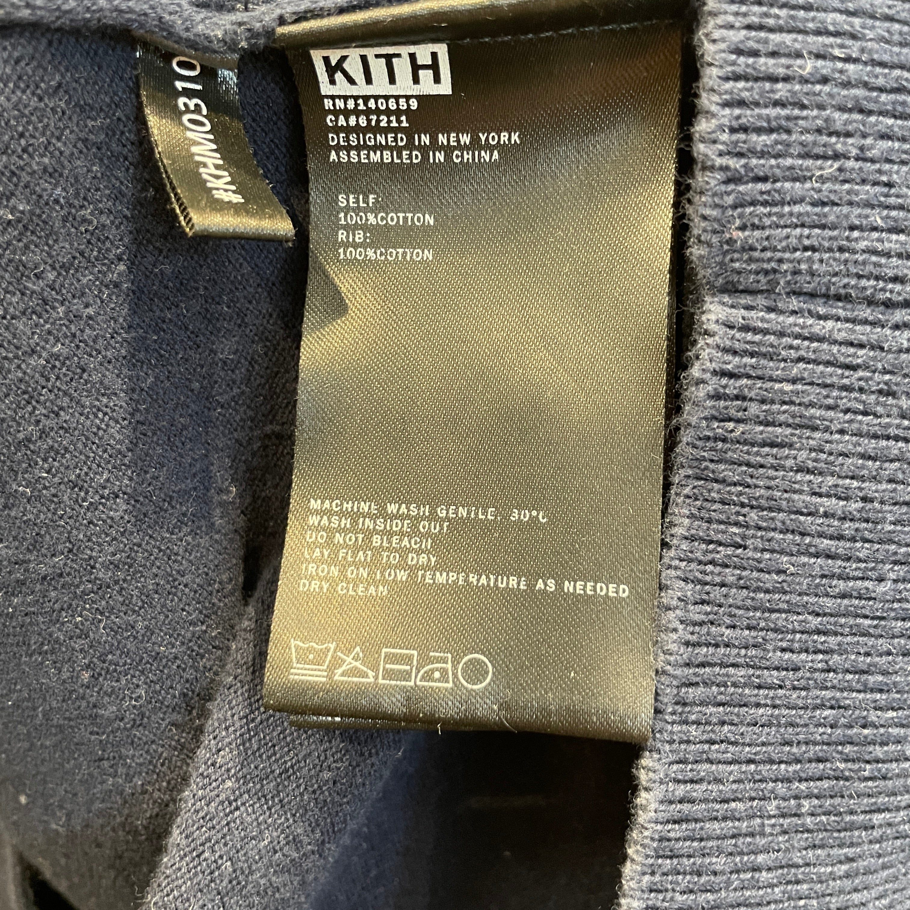KITH/Polo Shirt/XXL/Cotton/BLU/Stripe/SS 2023 view 4