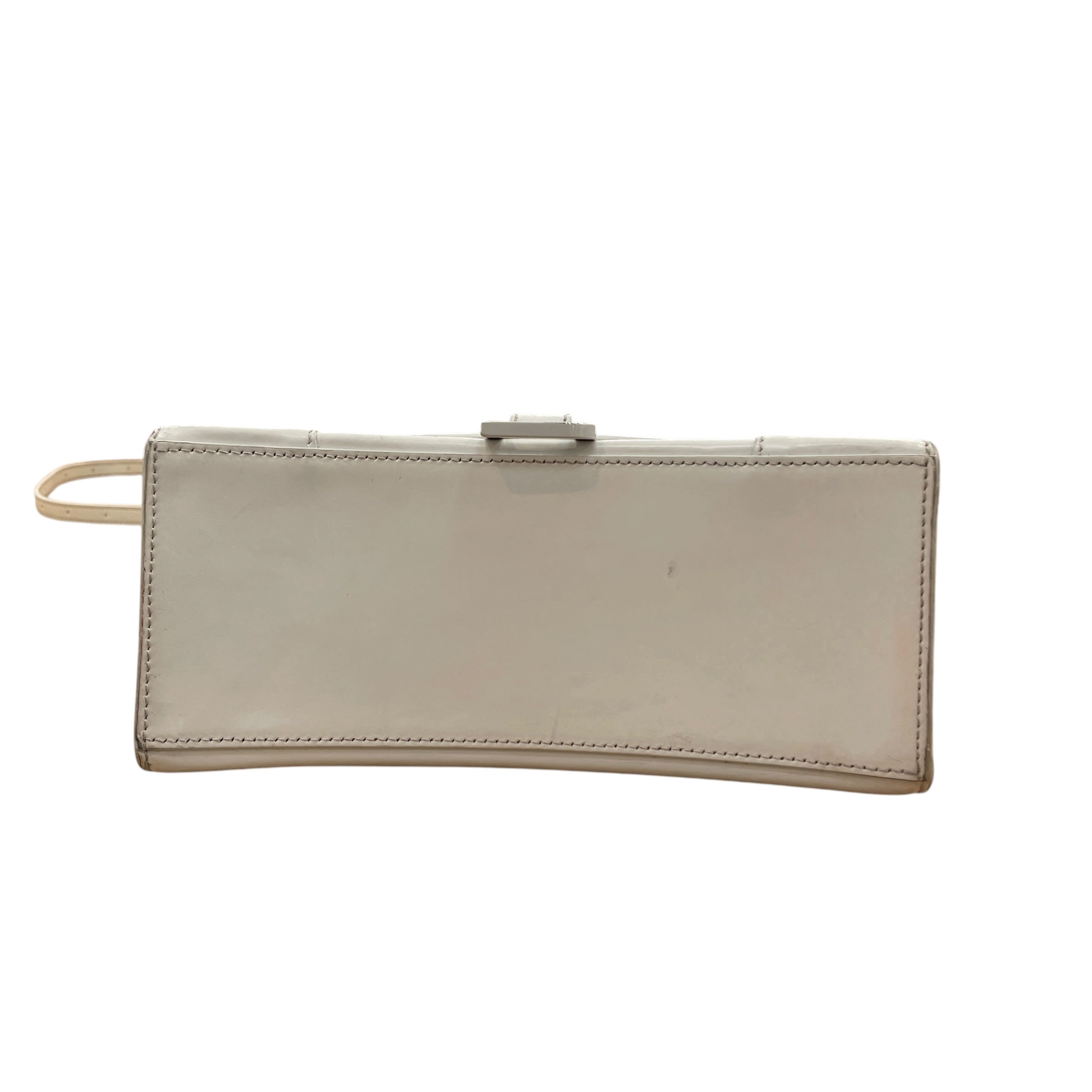 BALENCIAGA/Hand Bag/Leather/WHT/Entrupy:V6GDYJ8 Hourglass view 3