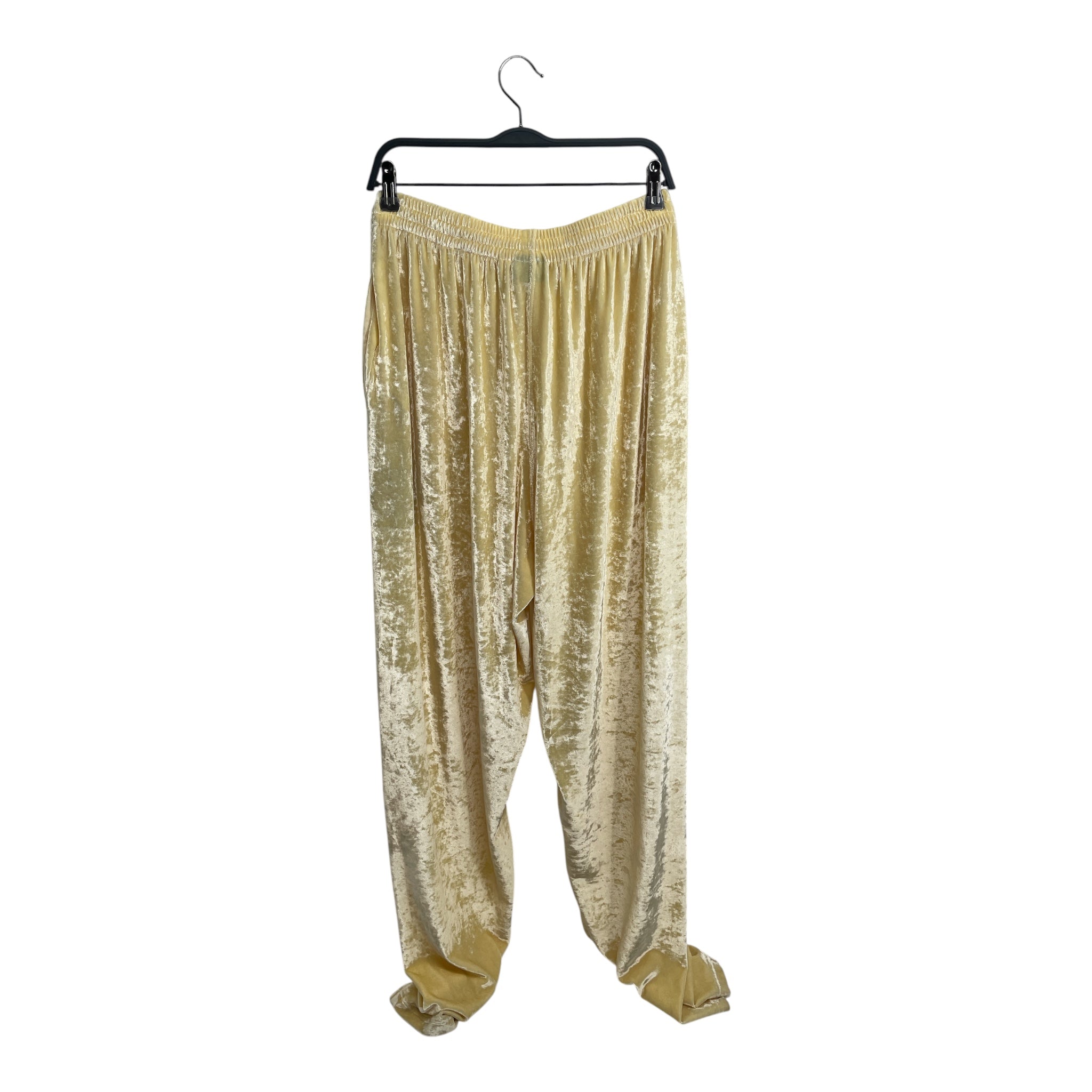 BALENCIAGA/Pants/XS/Velour/YEL/XS (155/64A) PASTEL YLLW view 2
