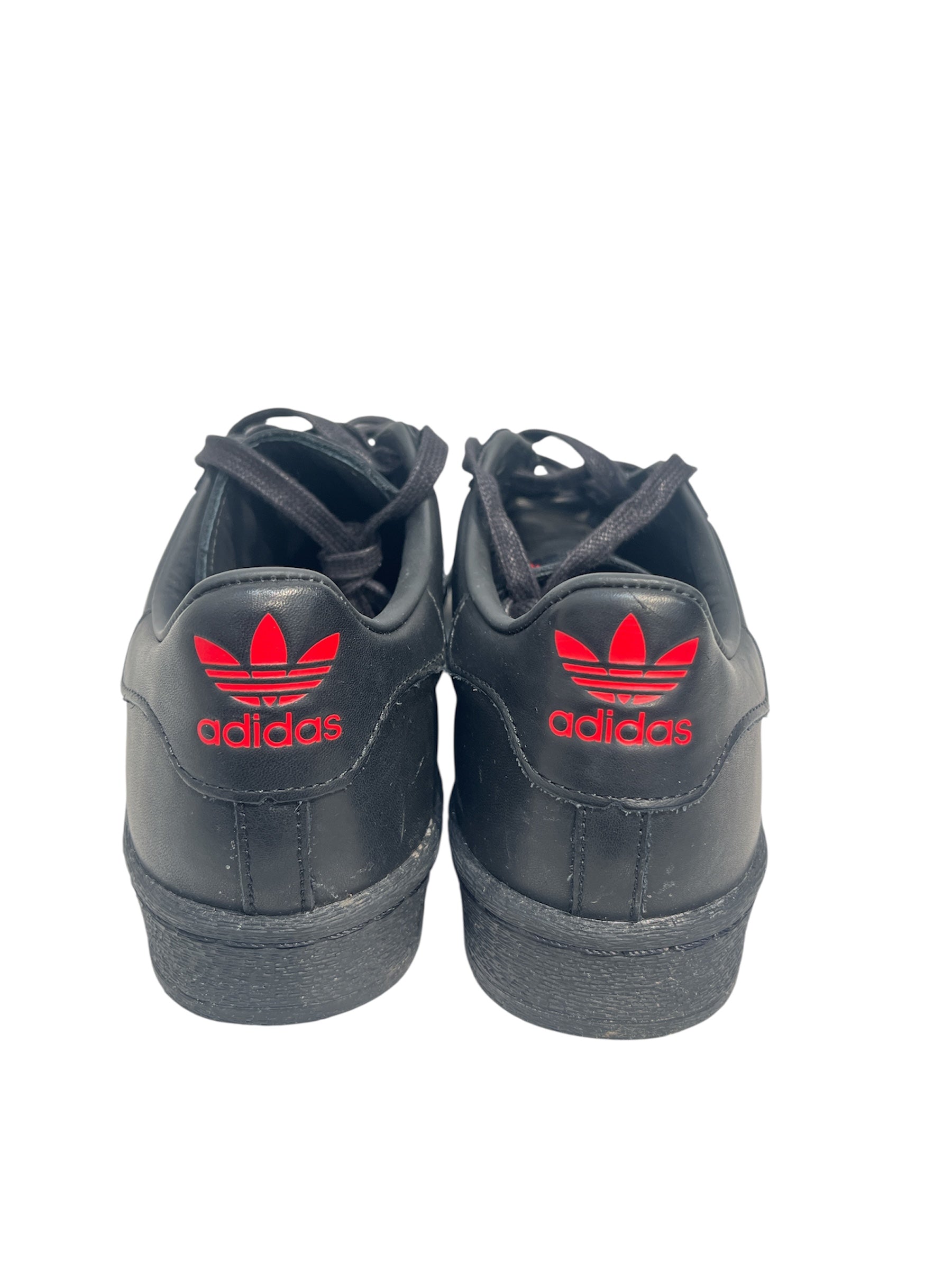WILLY CHAVARRIA/adidas/Low-Sneakers/US 10/Leather/BLK/SS26 SUPERSTAR ROSE TOE view 3