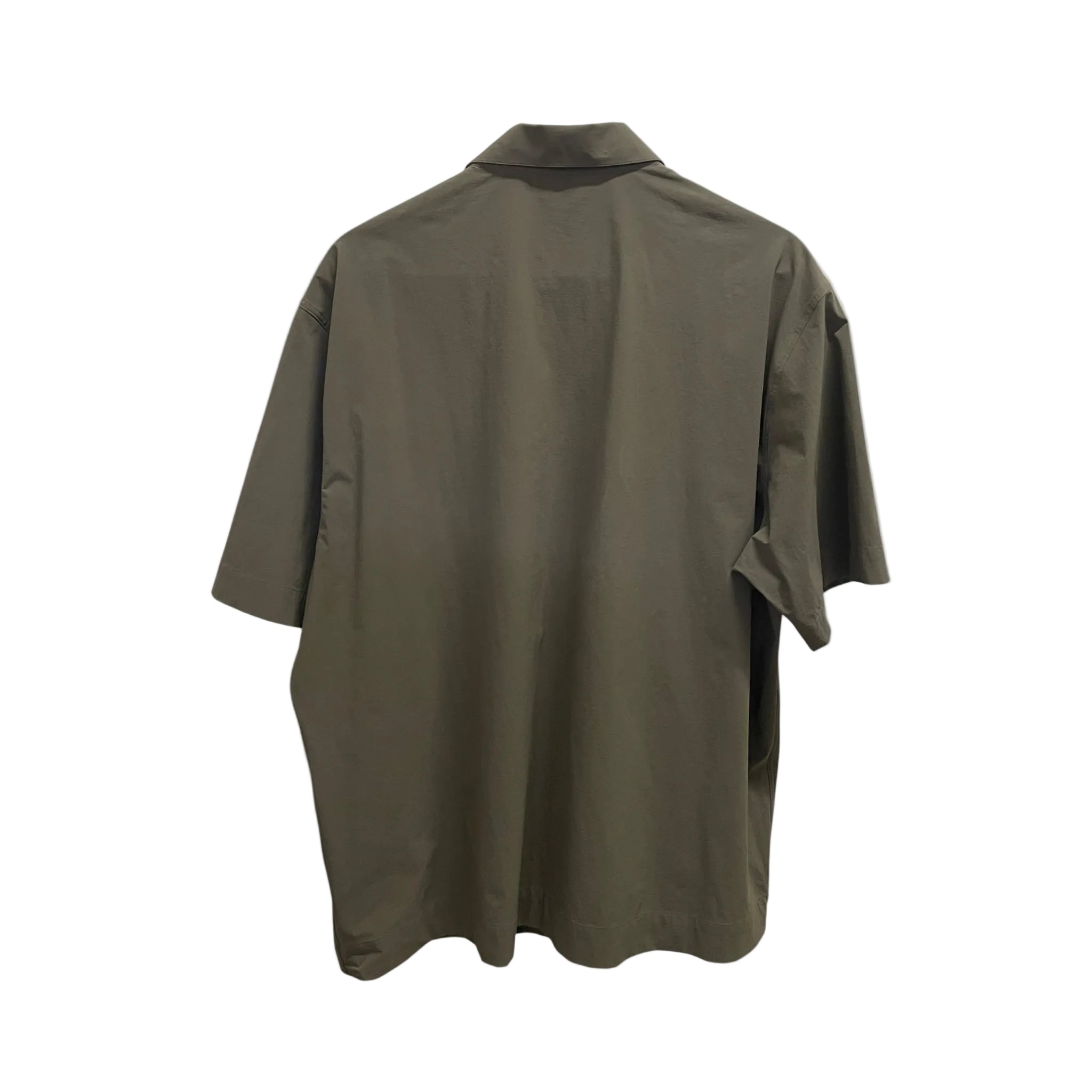 GIVENCHY/3|4S Shirt/M/Cotton/GRN/GIVENCHY PKT TXT view 2