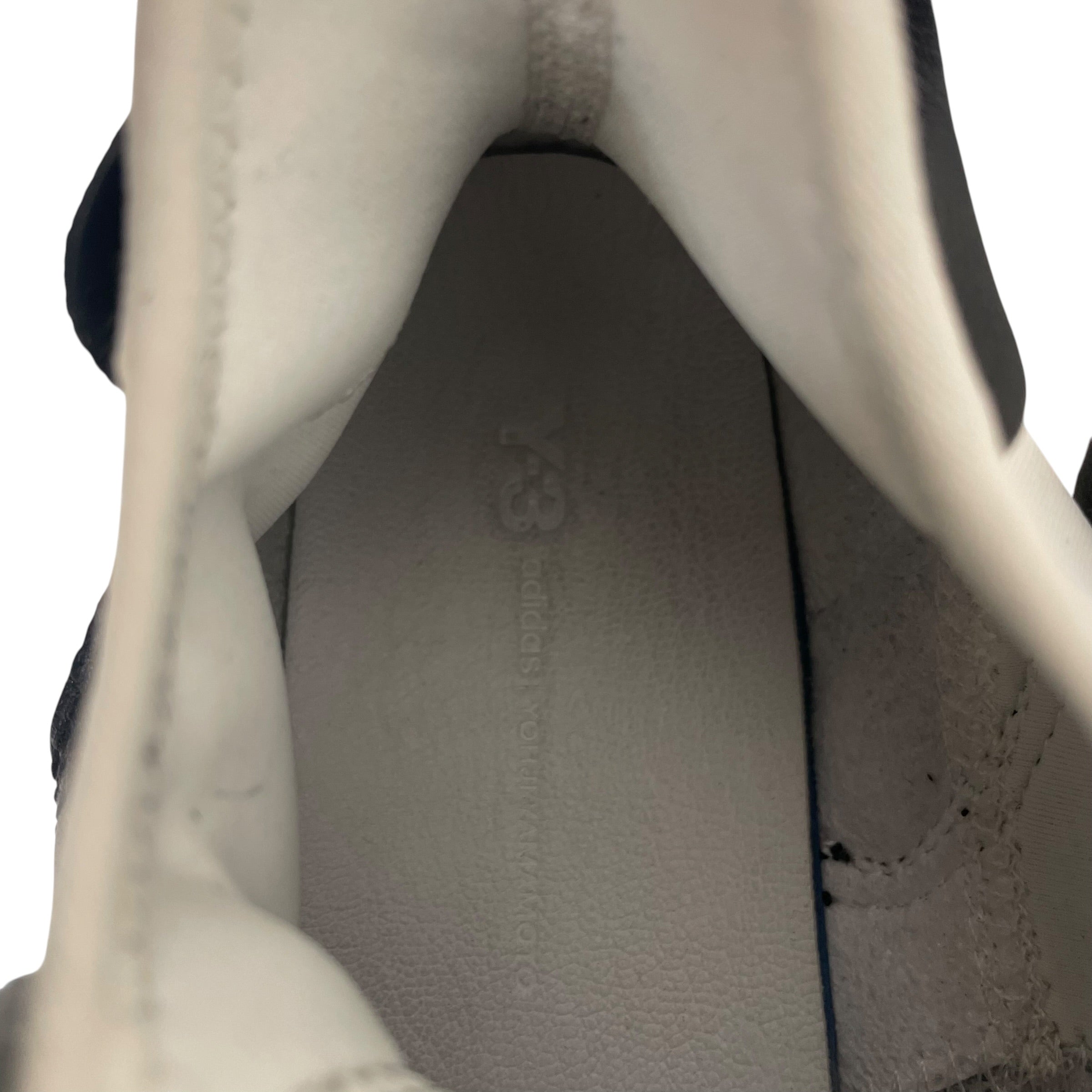 Y-3/Low-Sneakers/US 10/Leather/BLK/KAIWA b&w colorway view 3