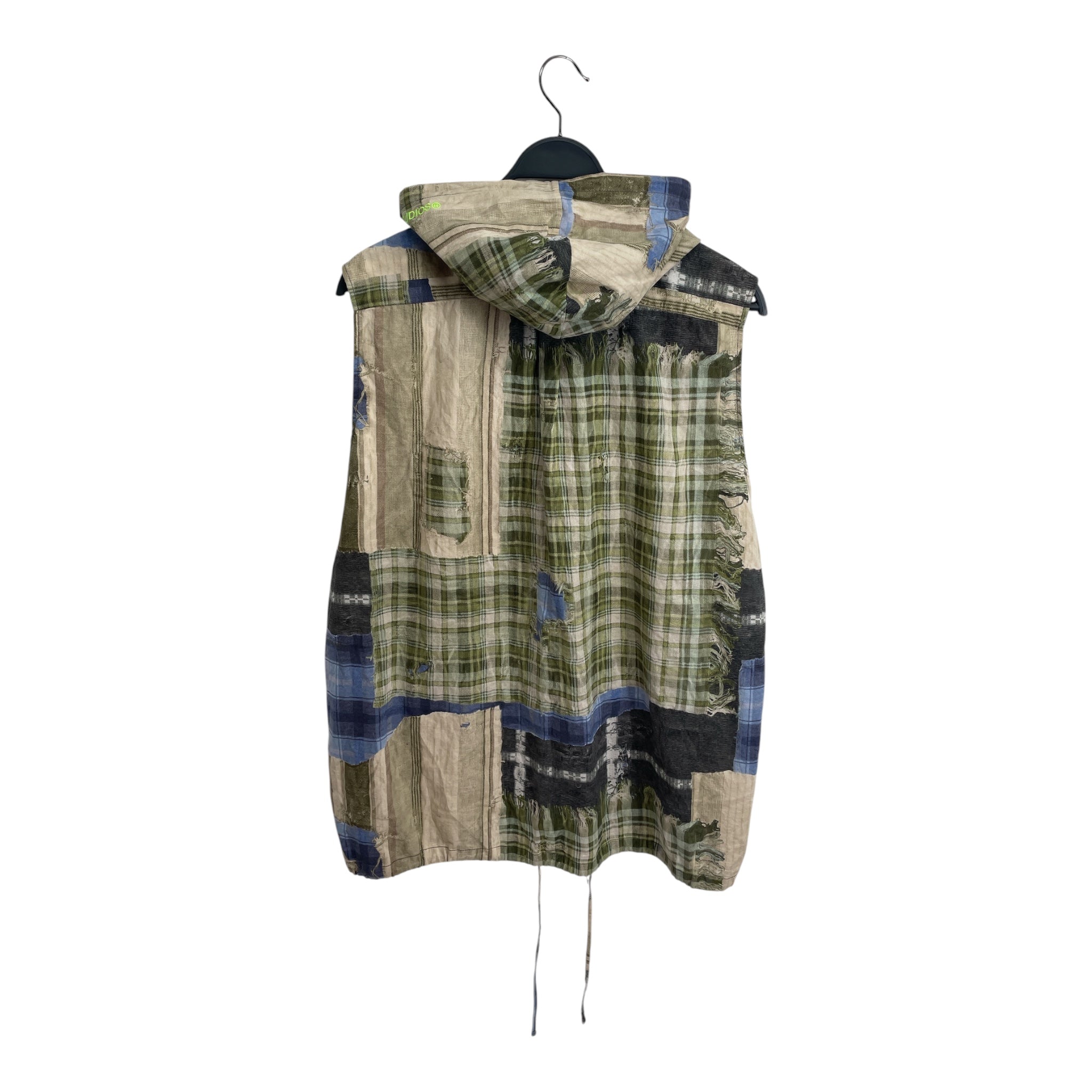 Acne Studios/Vest/44/Cotton/MLT/PRINT HOODED GILET view 2