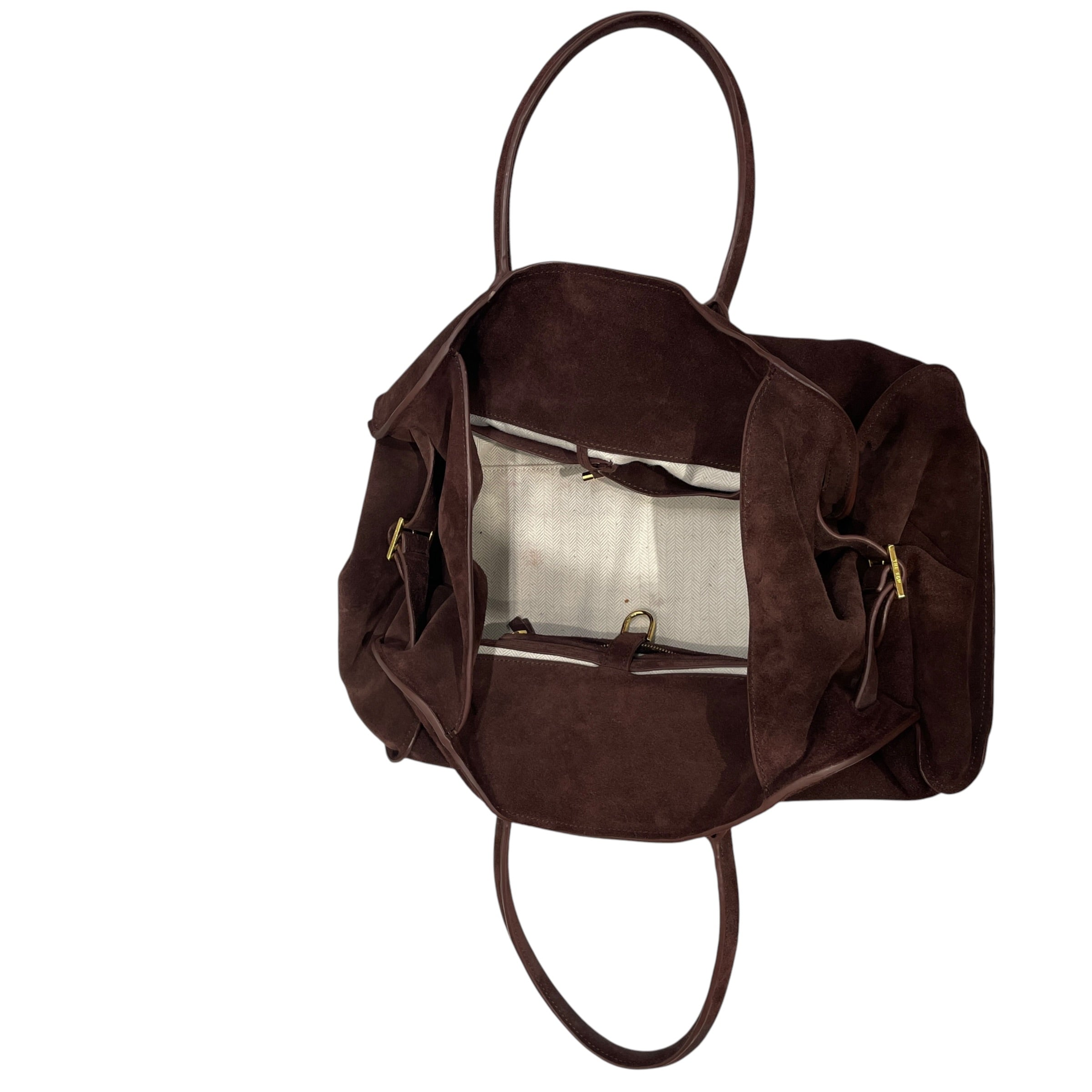 THE ROW/Bag/Suede/BRW/THE ROW BWN 15 MARGAUX view 8