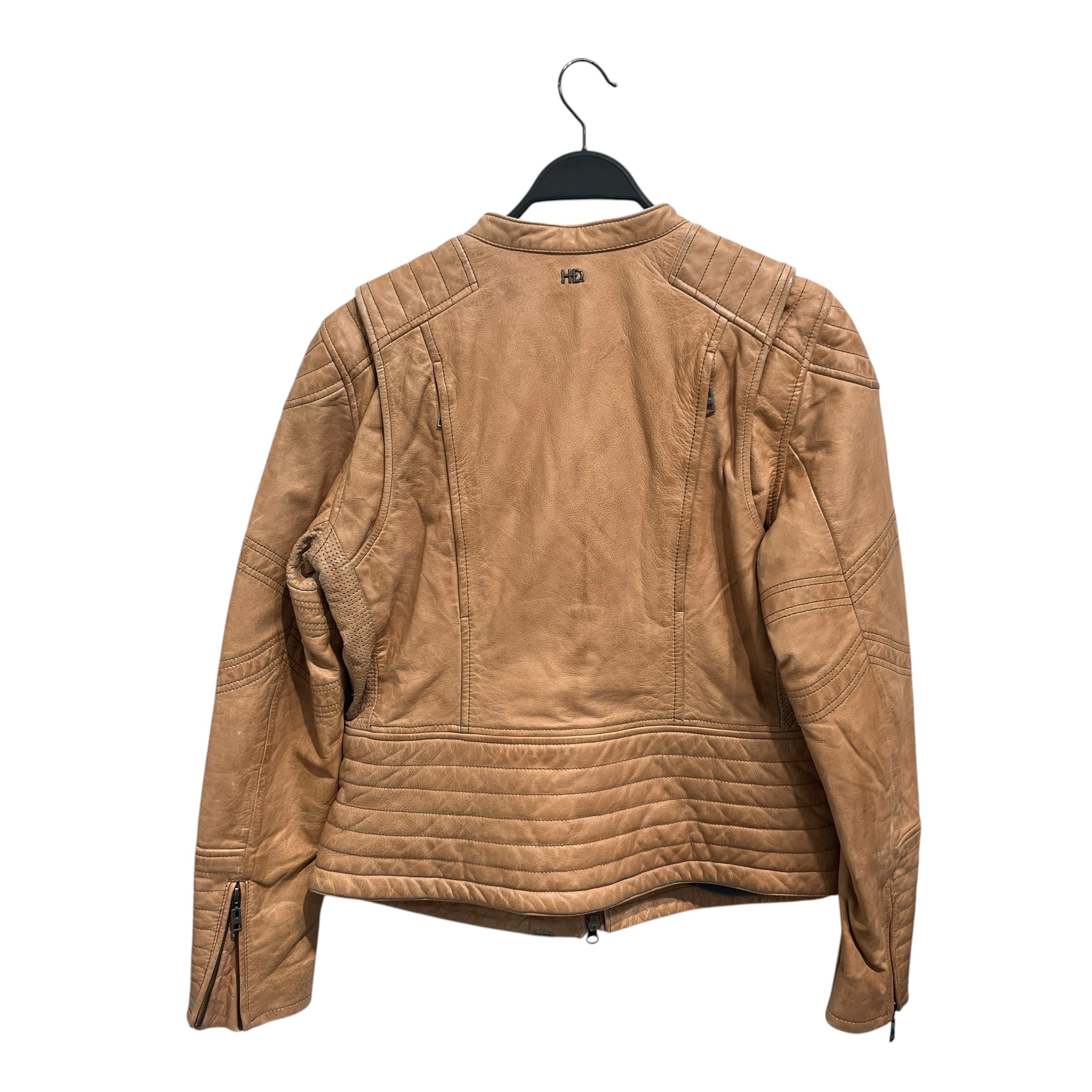 HARLEY DAVIDSON/Leather Jkt/XL/Leather/BEG/NWT view 2