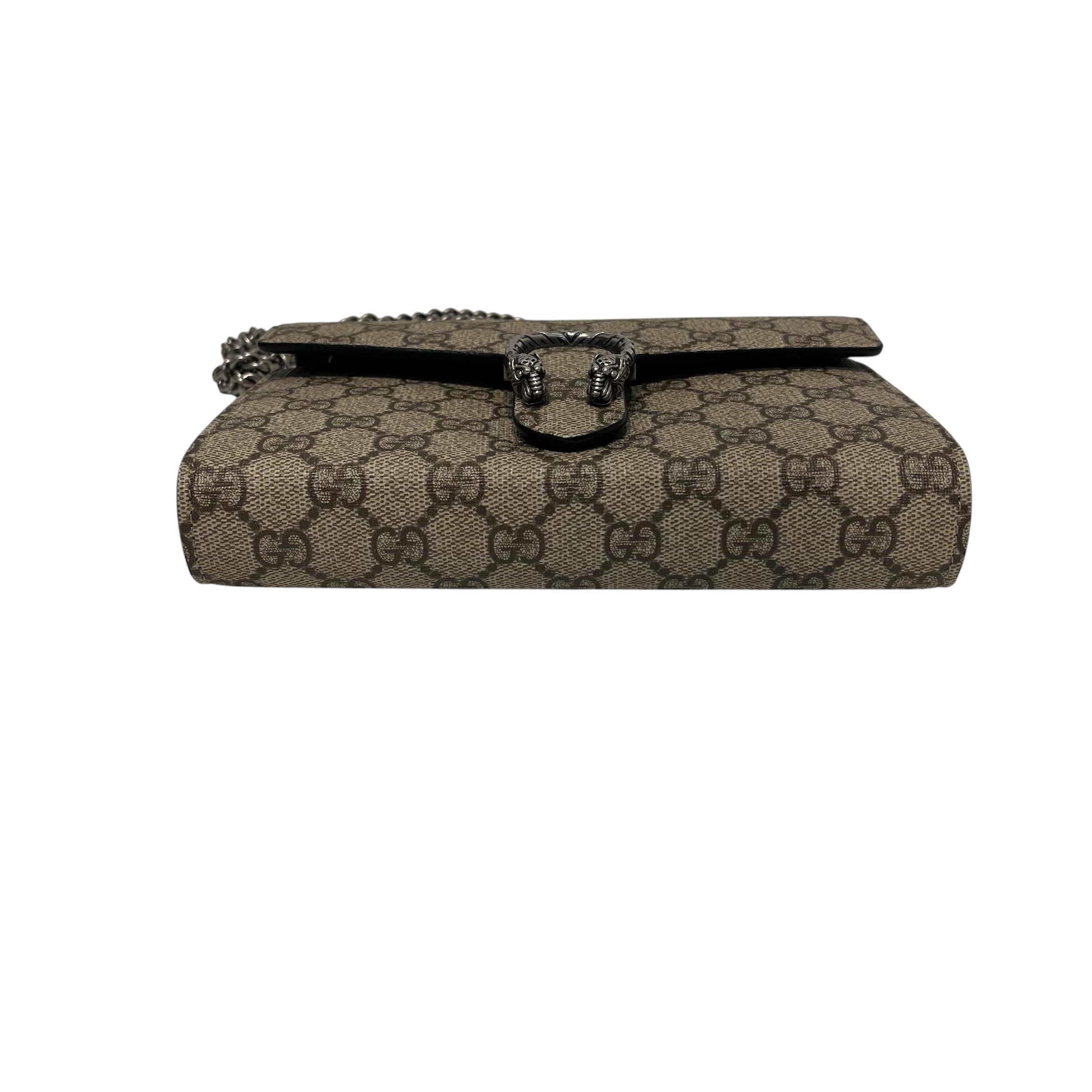 GUCCI/Cross Body Bag/Monogram/BEG/dionysus supreme view 3