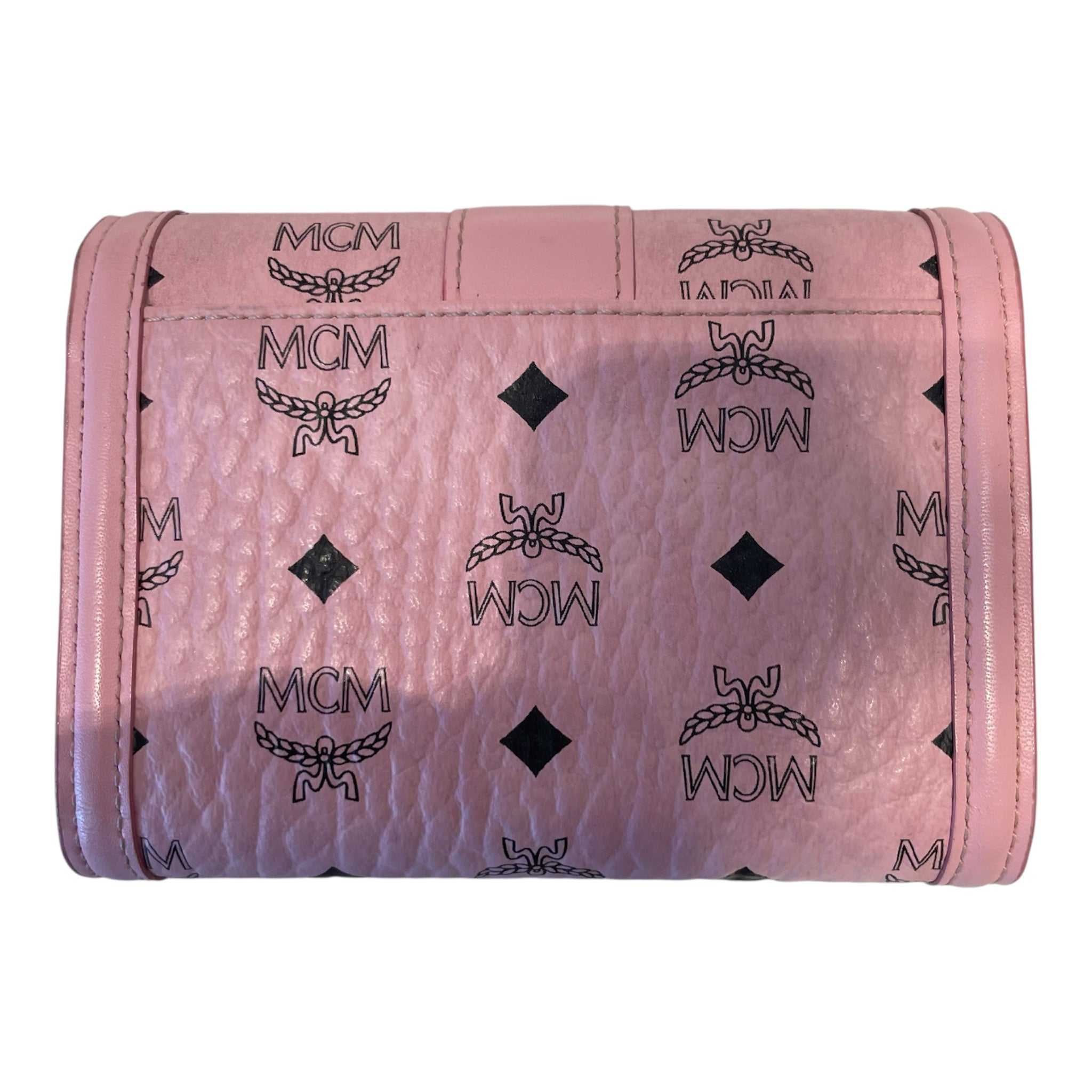 MCM/Wallet/All Over Print/Leather/PNK/ view 5
