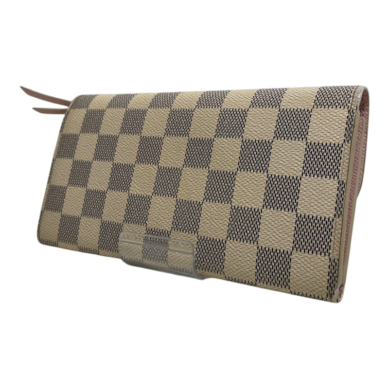 LOUIS VUITTON/Wallet/OS/Monogram/Leather/CRM/DAMIER PINK SNAP