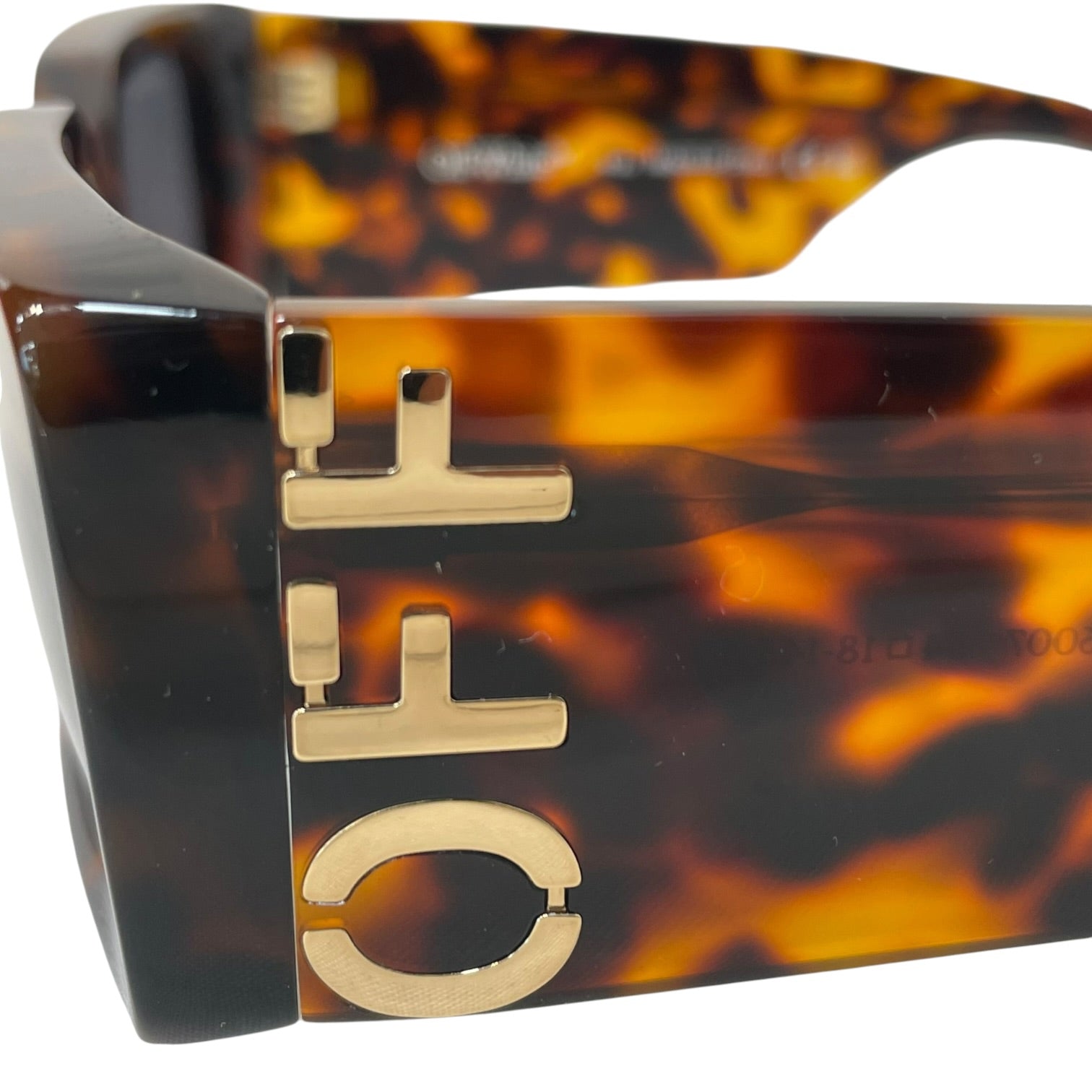 OFF-WHITE/Sunglasses/Animal Pattern/Tortoiseshell Pattern/BRW/L's/milano view 3