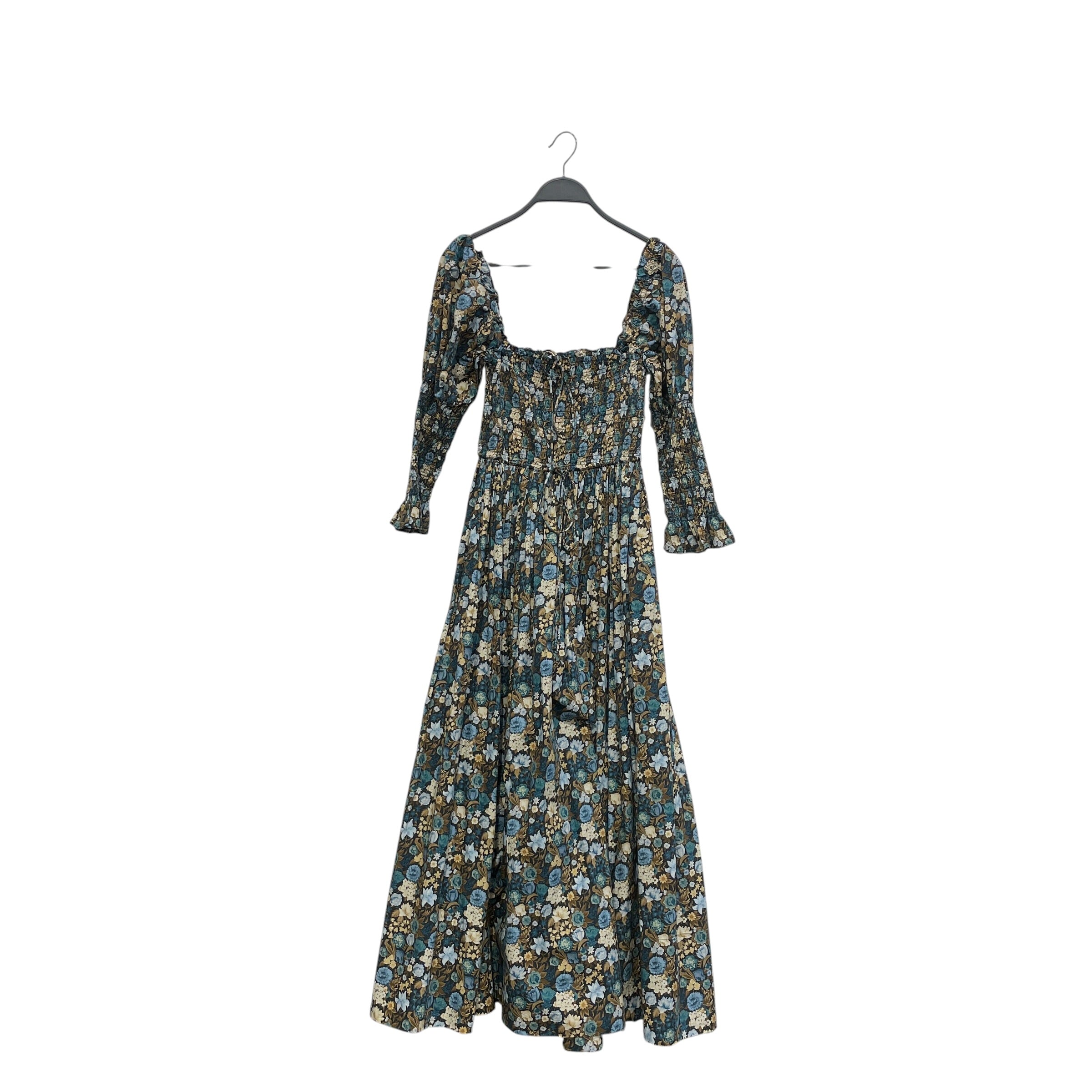 DOEN/LS Dress/S/Floral Pattern/Cotton/MLT/FLORAL HALF SLEEVES view 2