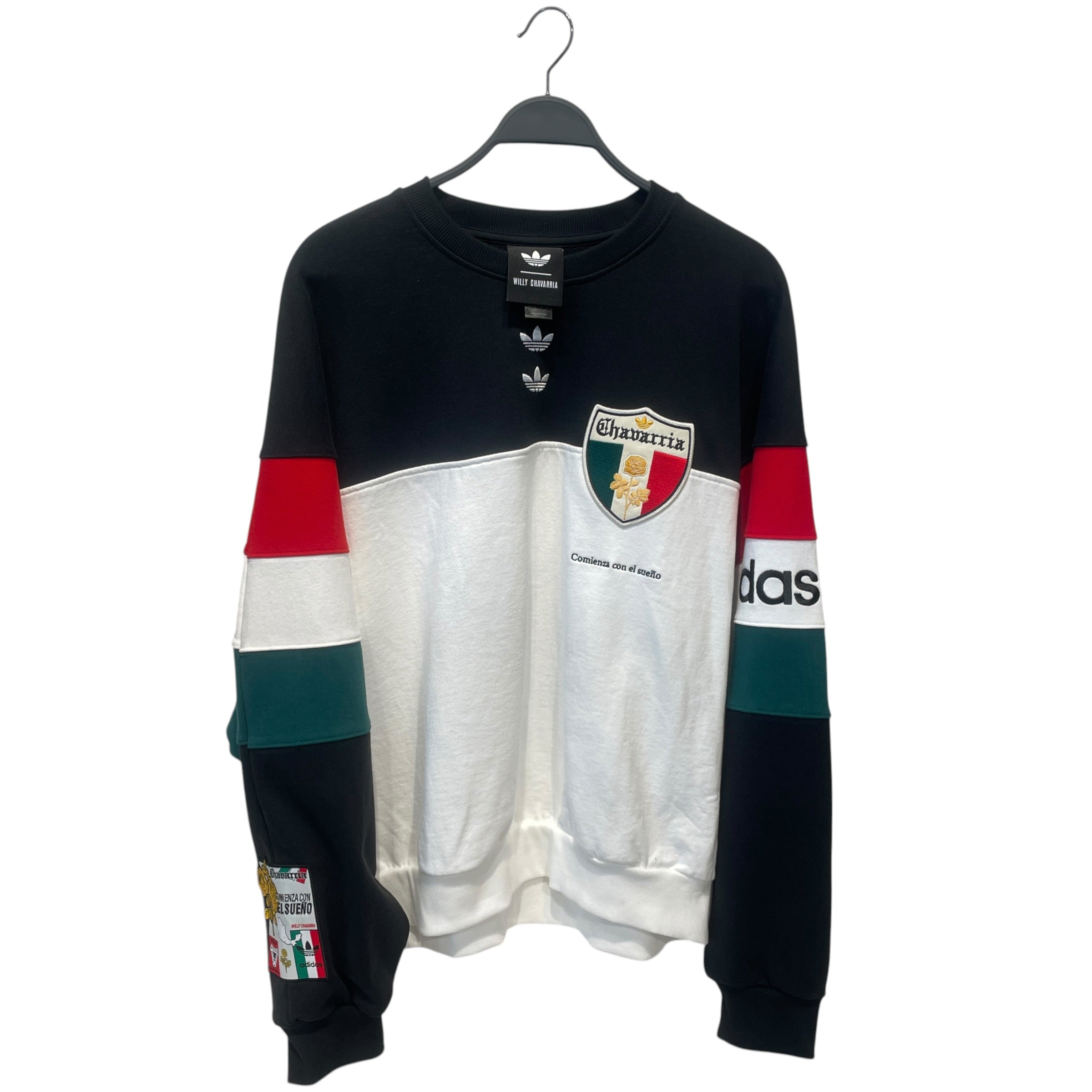 WILLY CHAVARRIA/adidas/Sweatshirt/L/Cotton/BLK/NWT TEAM MEXICO 2026 view 1