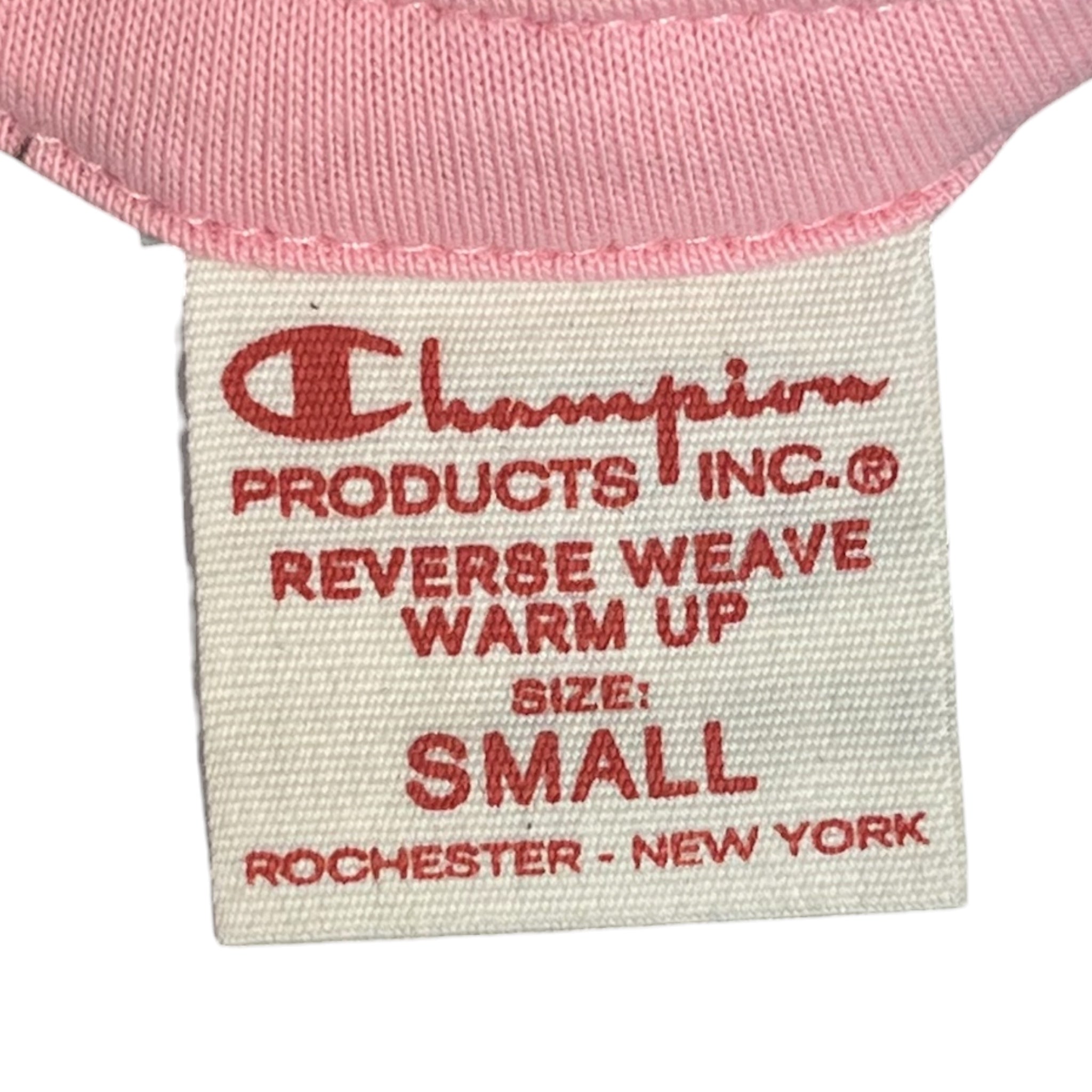 VETEMENTS/Hoodie/S/Cotton/PNK/champion cropped hoodie view 4