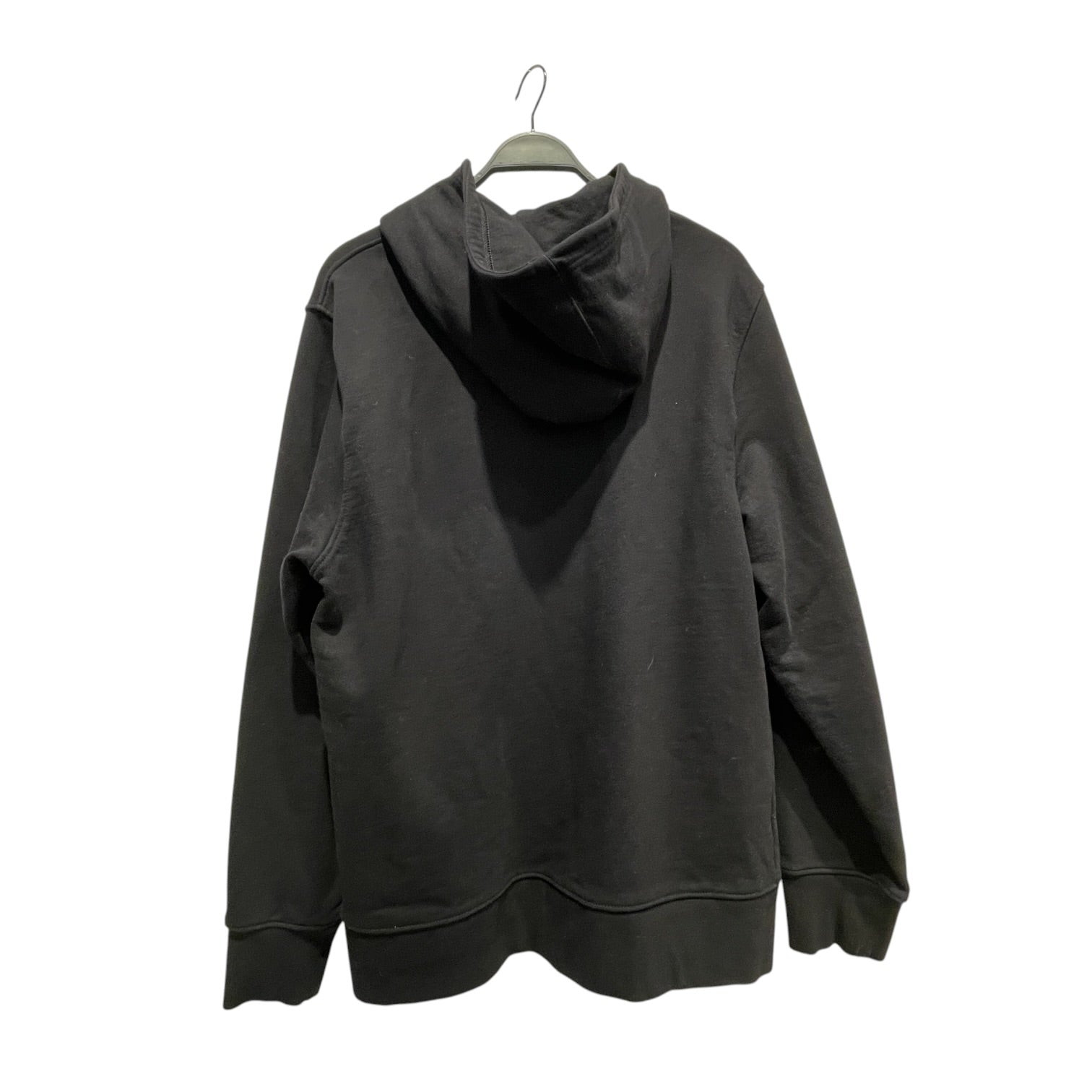 Y-3/Hoodie/L/Cotton/BLK/Black Rubber Yohji Logo Hoodie view 2