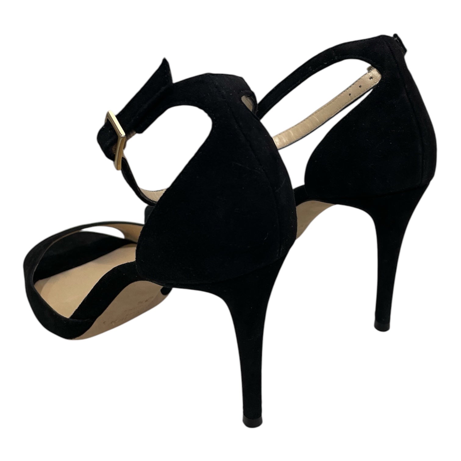 JIMMY CHOO/Heels/EU 38.5/Suede/BLK/ANNIE 85 view 2