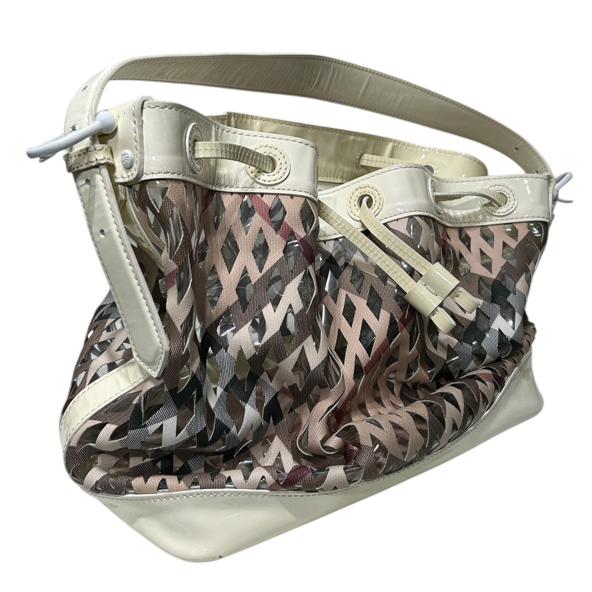 BURBERRY/Bag/Plaid/Leather/BRW/PVC SUPERNOVA TOTE view 5