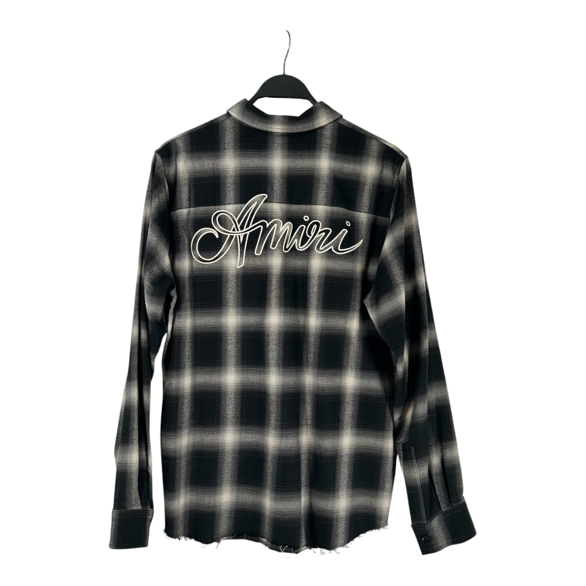 AMIRI/LS Shirt/S/Cotton/BLK/Plaid/AMSTFL1006 view 2