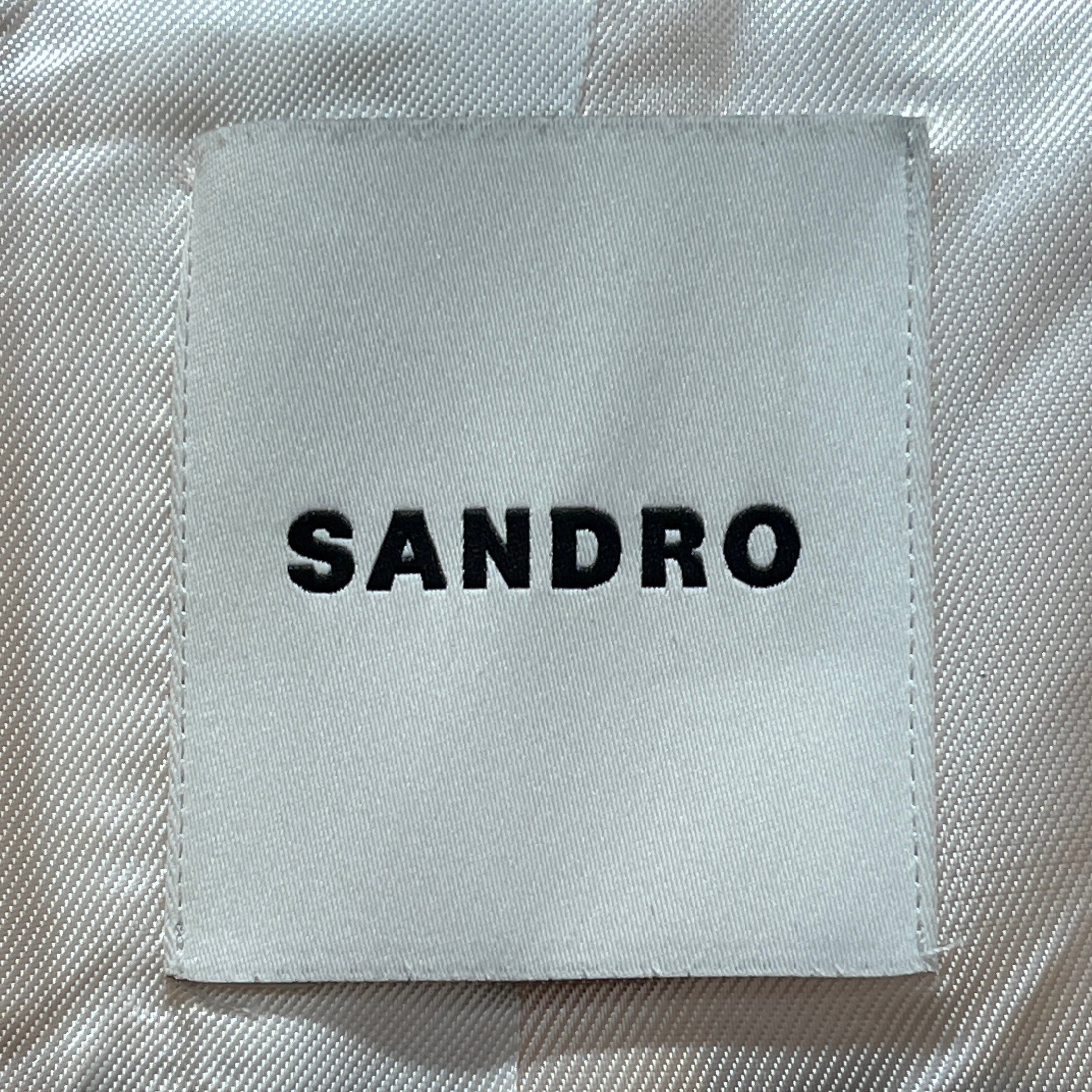 sandro/Tailored Jkt/34/Cotton/GLD/ view 5