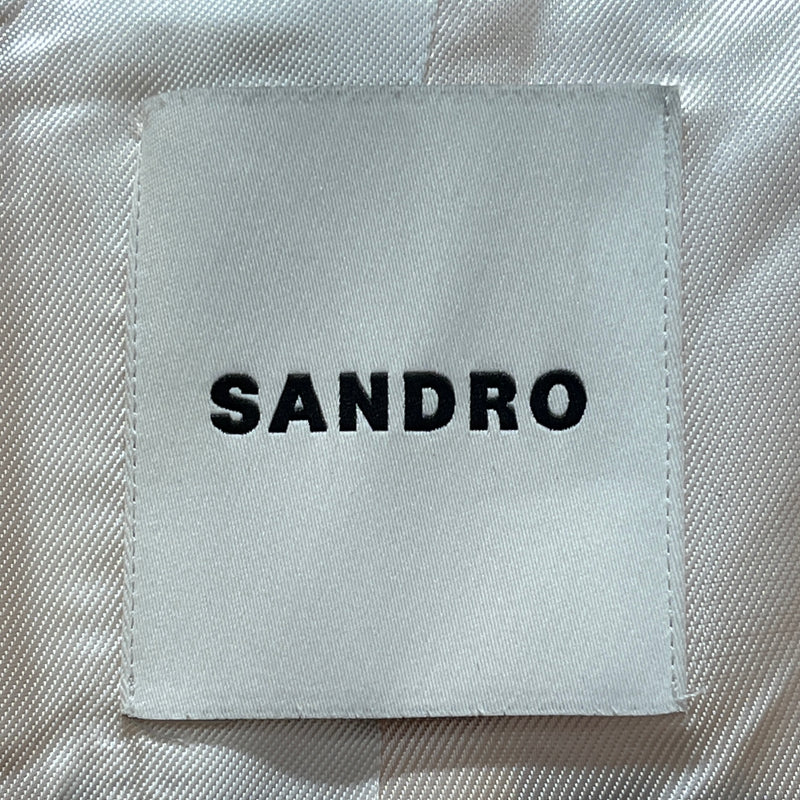 sandro/Tailored Jkt/34/Cotton/GLD/