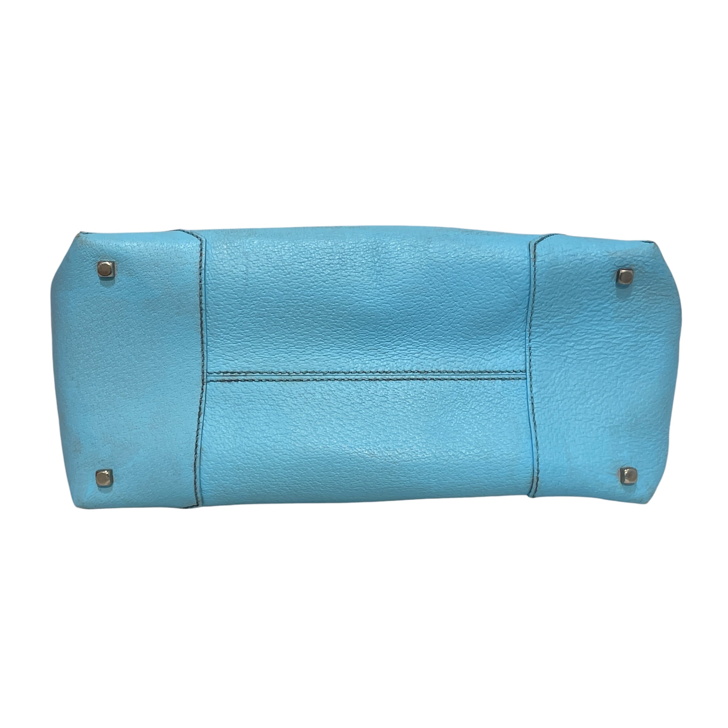 Salvatore Ferragamo/Tote Bag/Leather/BLU/Leather Top Handle Plain Bag view 3