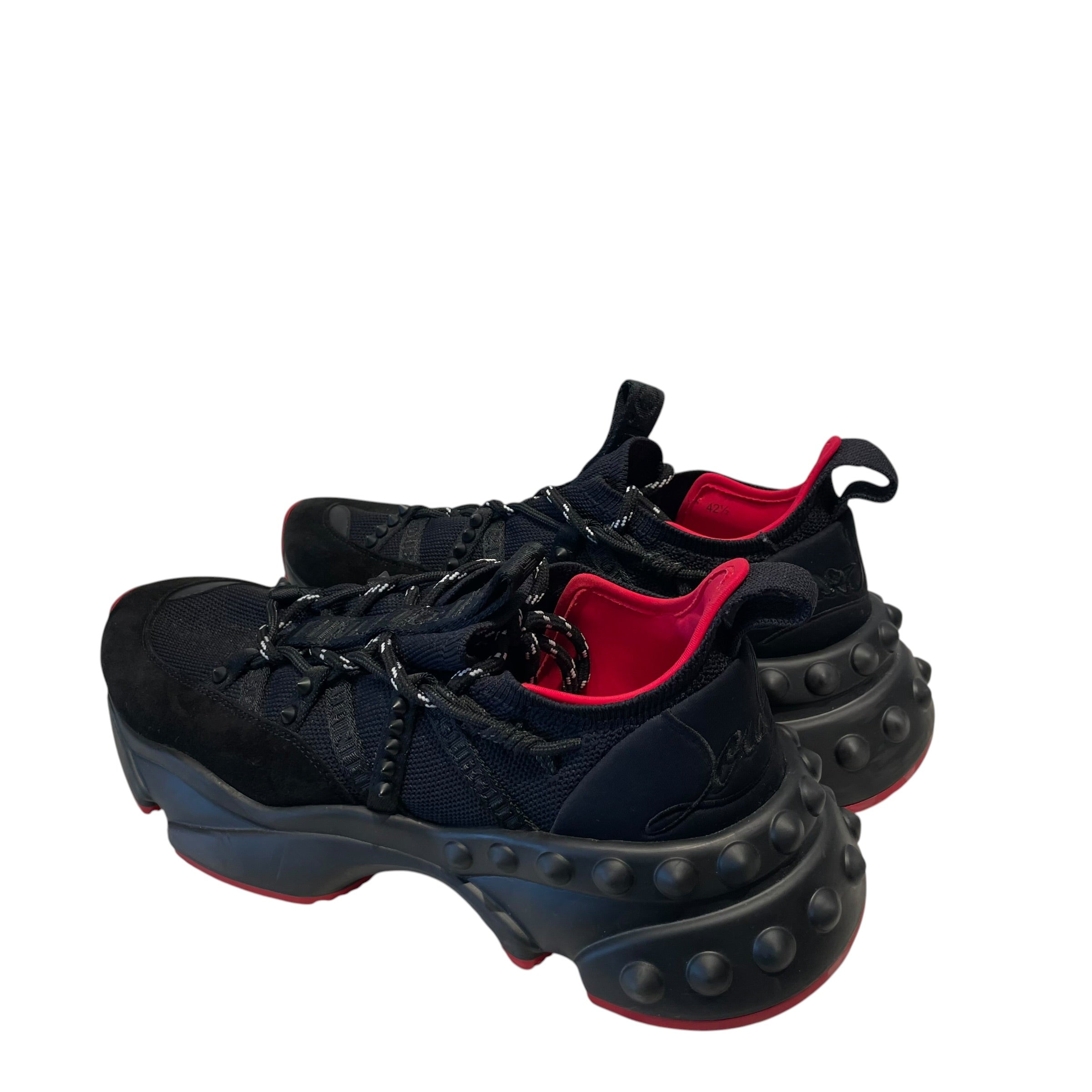 Christian Louboutin/Low-Sneakers/US 9.5/BLK/TRAILRUN SNEAKERS view 5