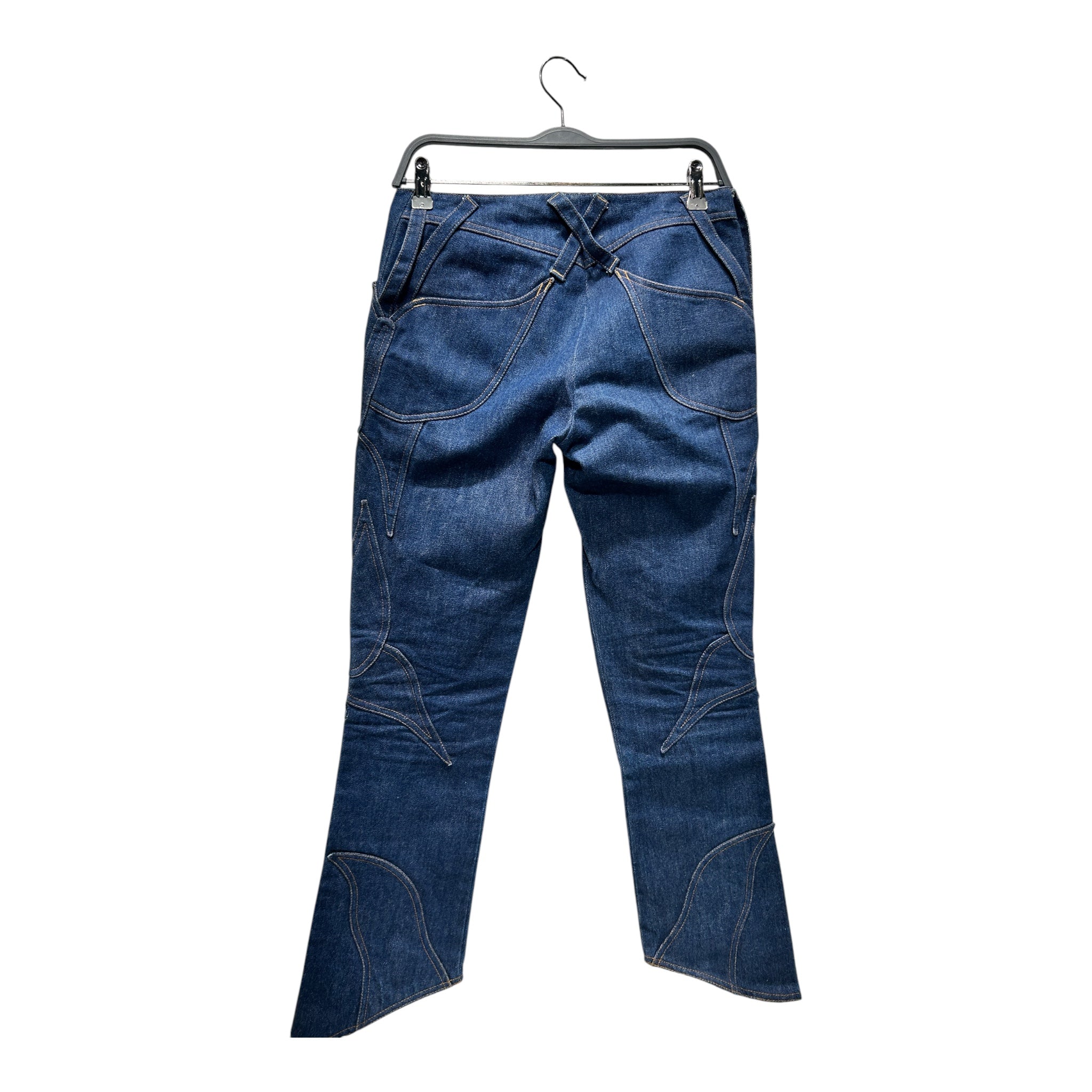 DOLCE&GABBANA/Bottoms/40/Cotton/BLU/Butterfly view 2