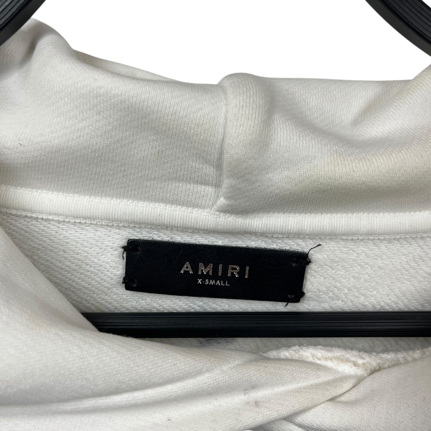 AMIRI/Hoodie/XS/Cotton/WHT/sword logo view 3