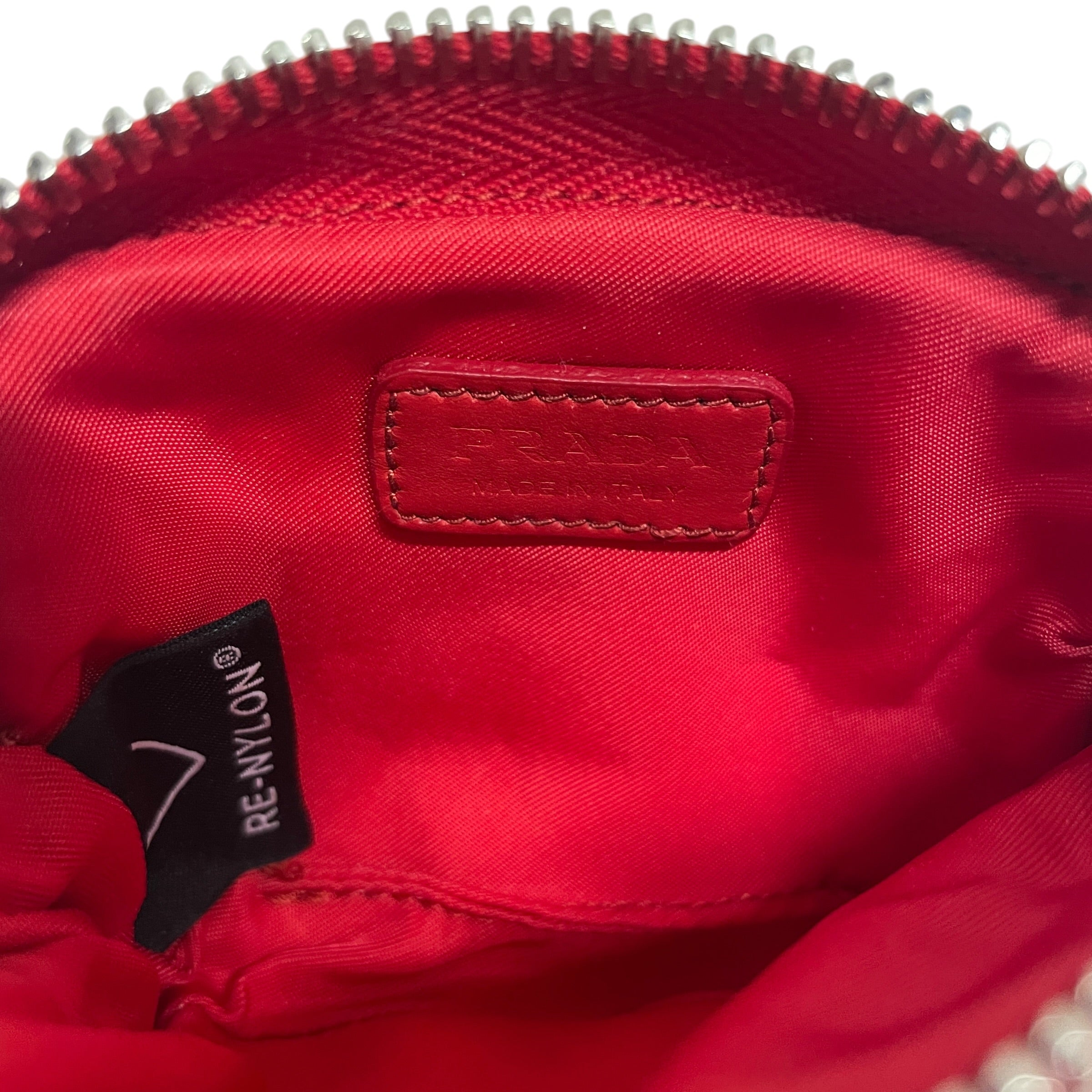 PRADA/Bag/Nylon/RED/LITTLE BABY BAG view 4
