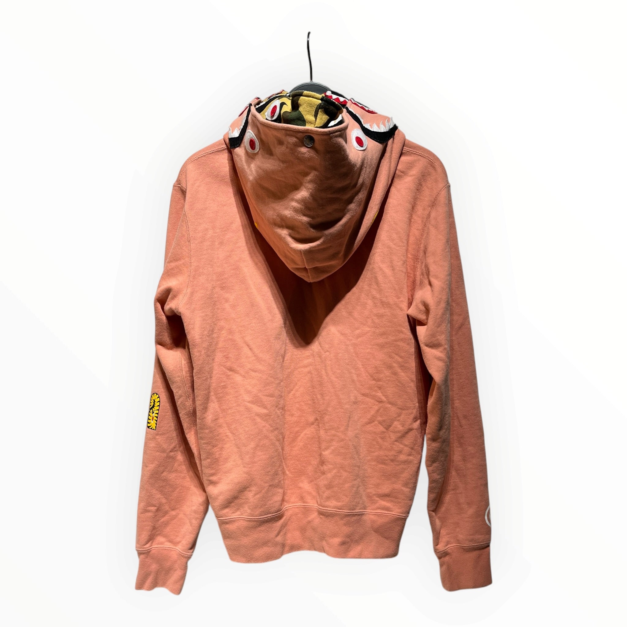 A BATHING APE/Sweater/L/Cotton/PNK/Double Layered Hoodie view 2