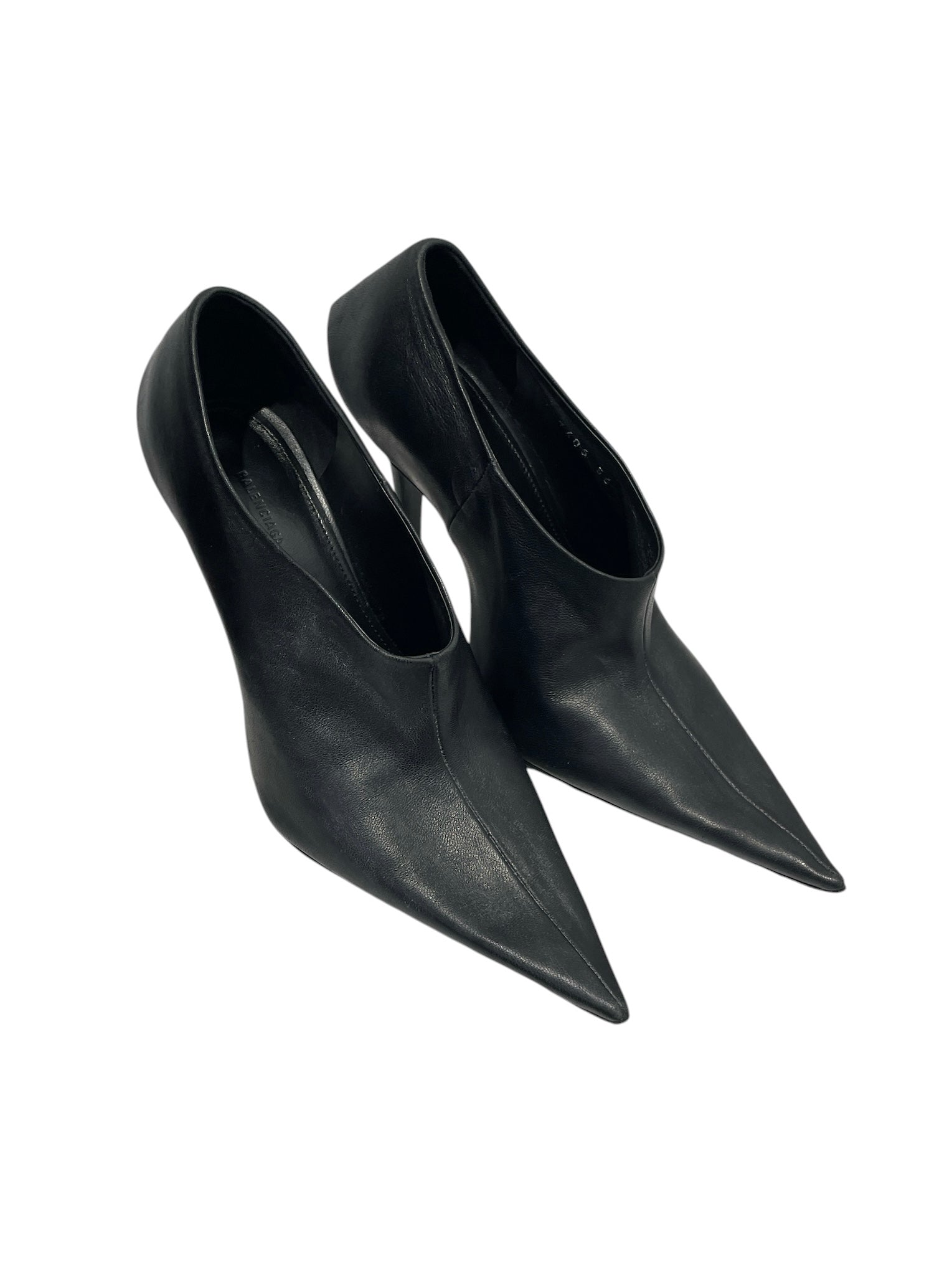 BALENCIAGA/Booties/EU 36/Leather/BLK/WITCH 110 PUMP view 1