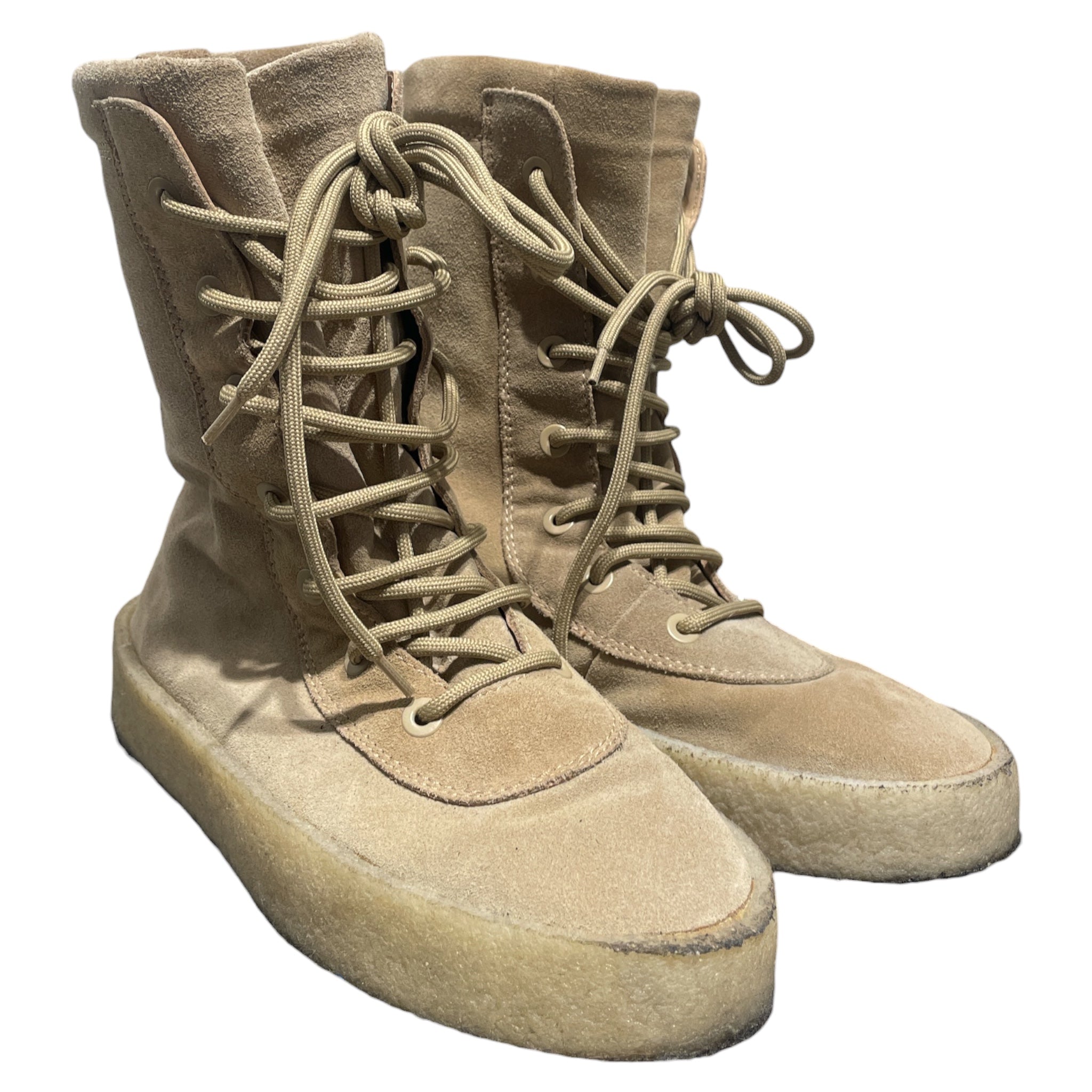 YEEZY/Boots/EU 43/Suede/BEG/Season 2 Military crepe view 1
