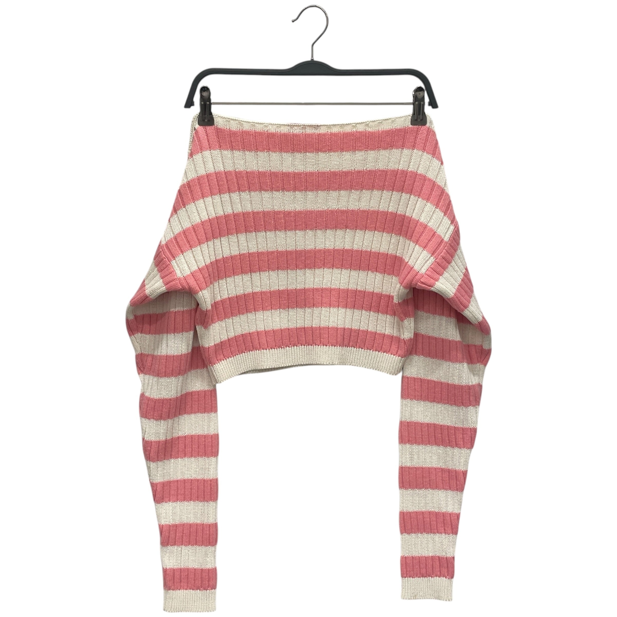 BALMAIN/Barbie/Sweater/34/Stripe/Cotton/PNK/barbie view 2