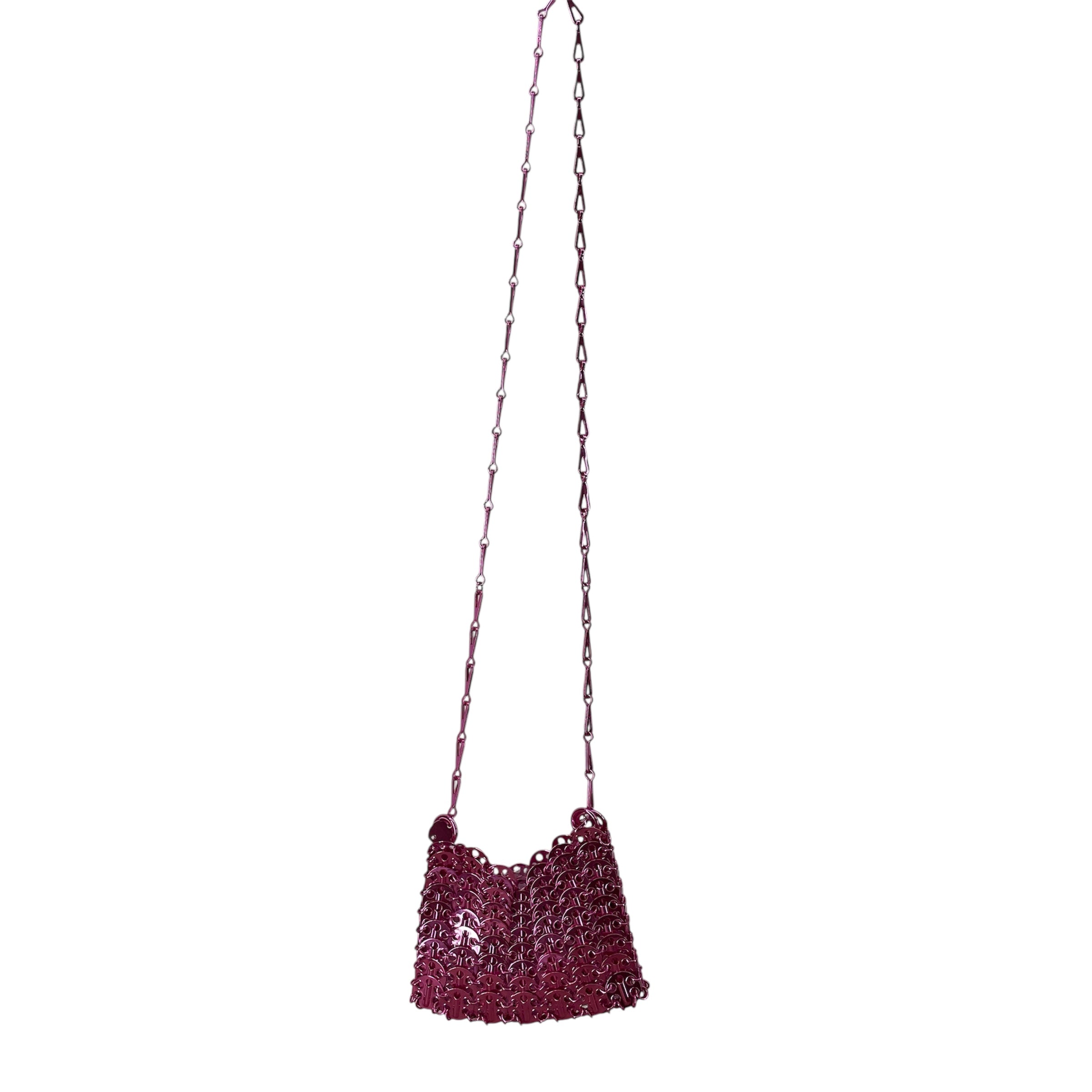 paco rabanne/Cross Body Bag/PNK/chain link bag view 1