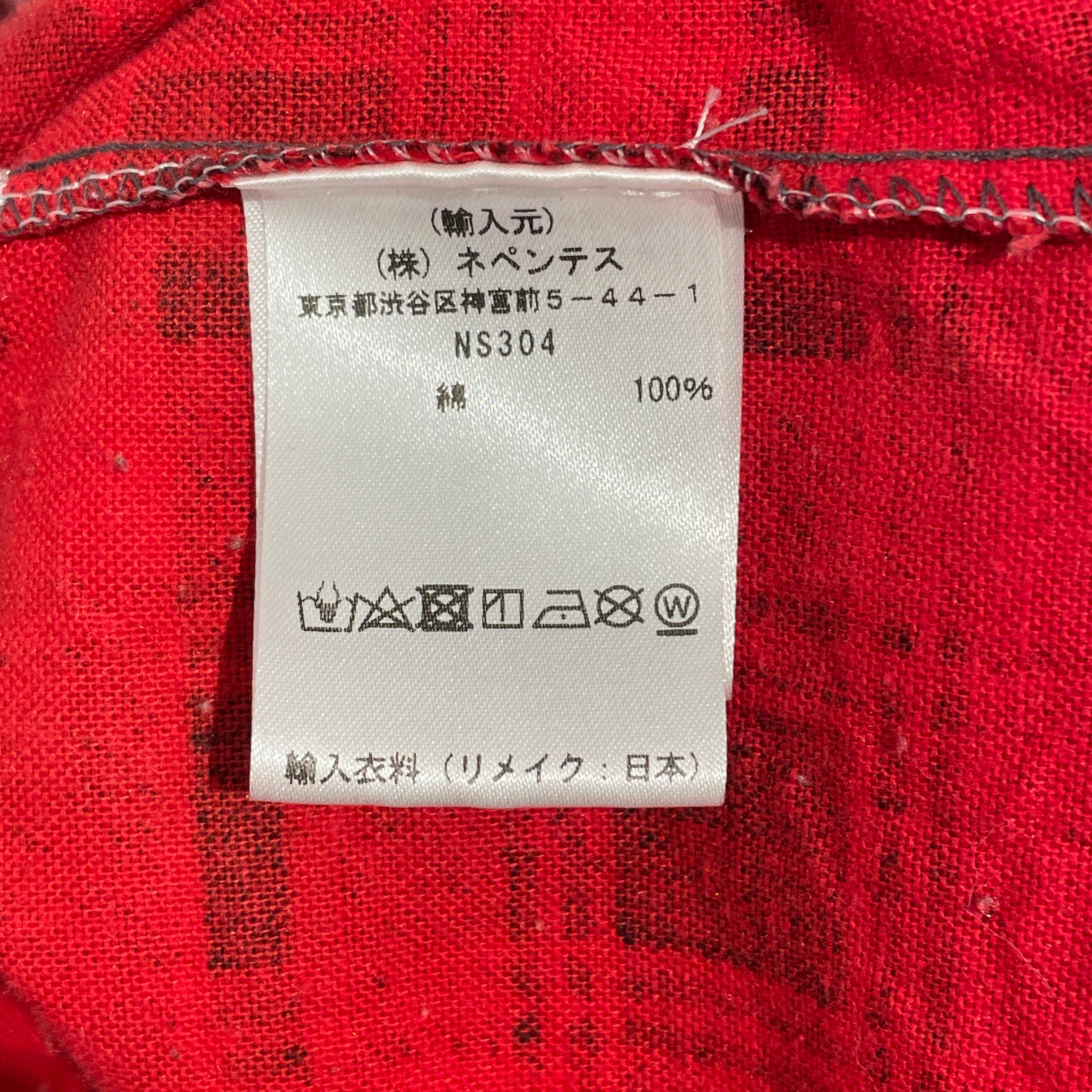 Rebuild by Needles/LS Shirt/Cotton/RED/Plaid/Red Flannel Rebuilt view 4