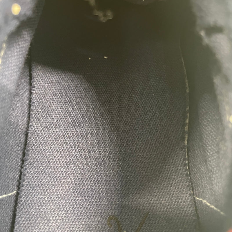 Needles/Low-Sneakers/US 8.5/Cotton/NVY/U-Tip/PAINT SPLASH
