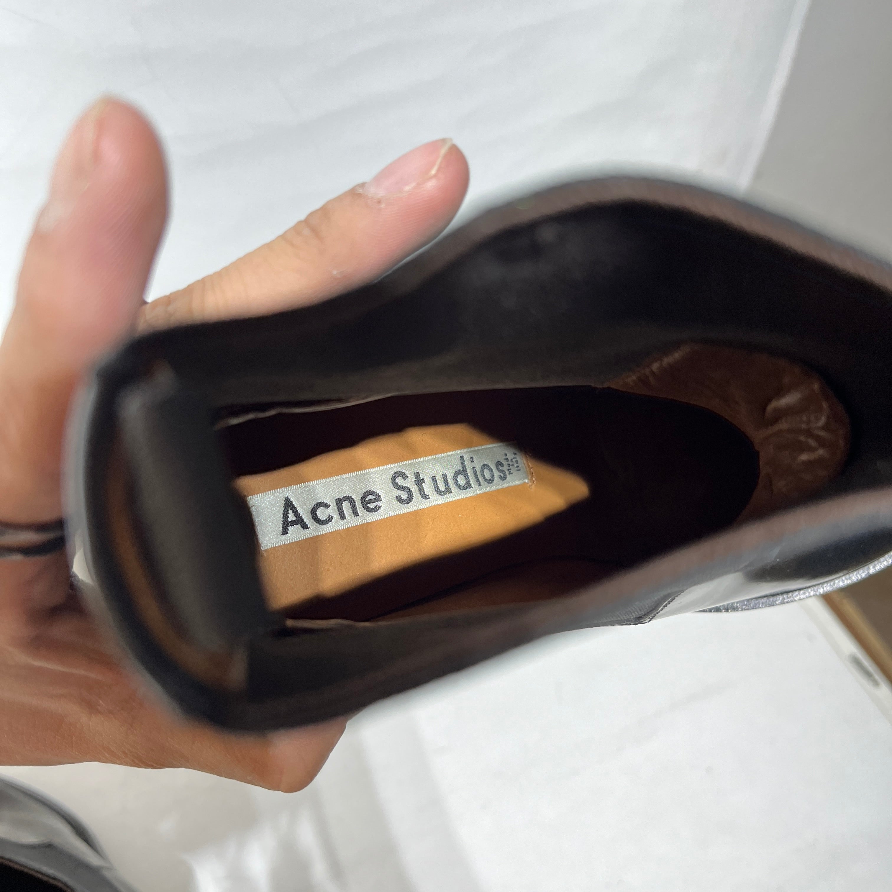 Acne Studios/Boots/US 6/Leather/BLK/ view 4