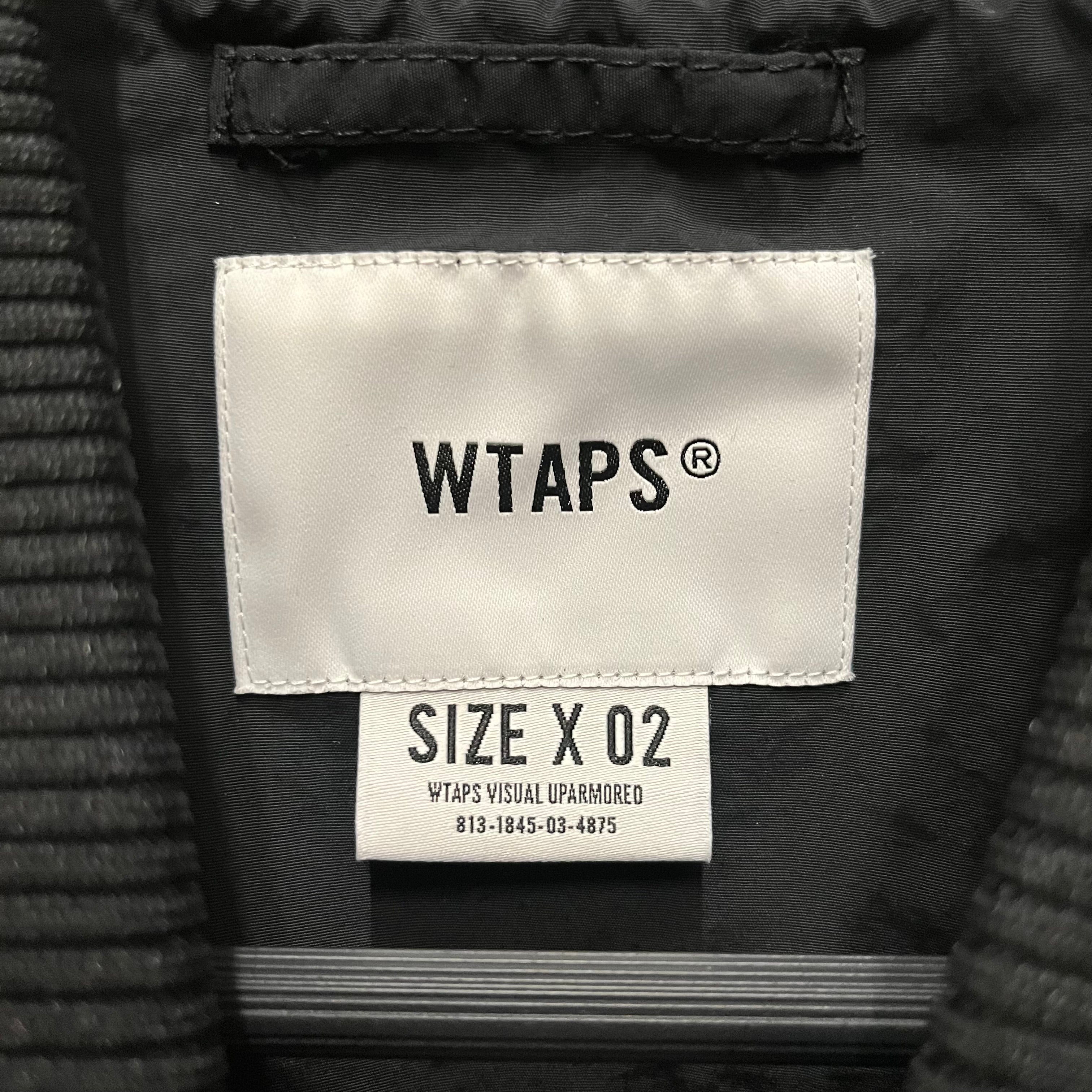 w)taps/Jacket/2/Black/Nylon/231BRDT-JKM02/231BRDT-JKM02 view 3